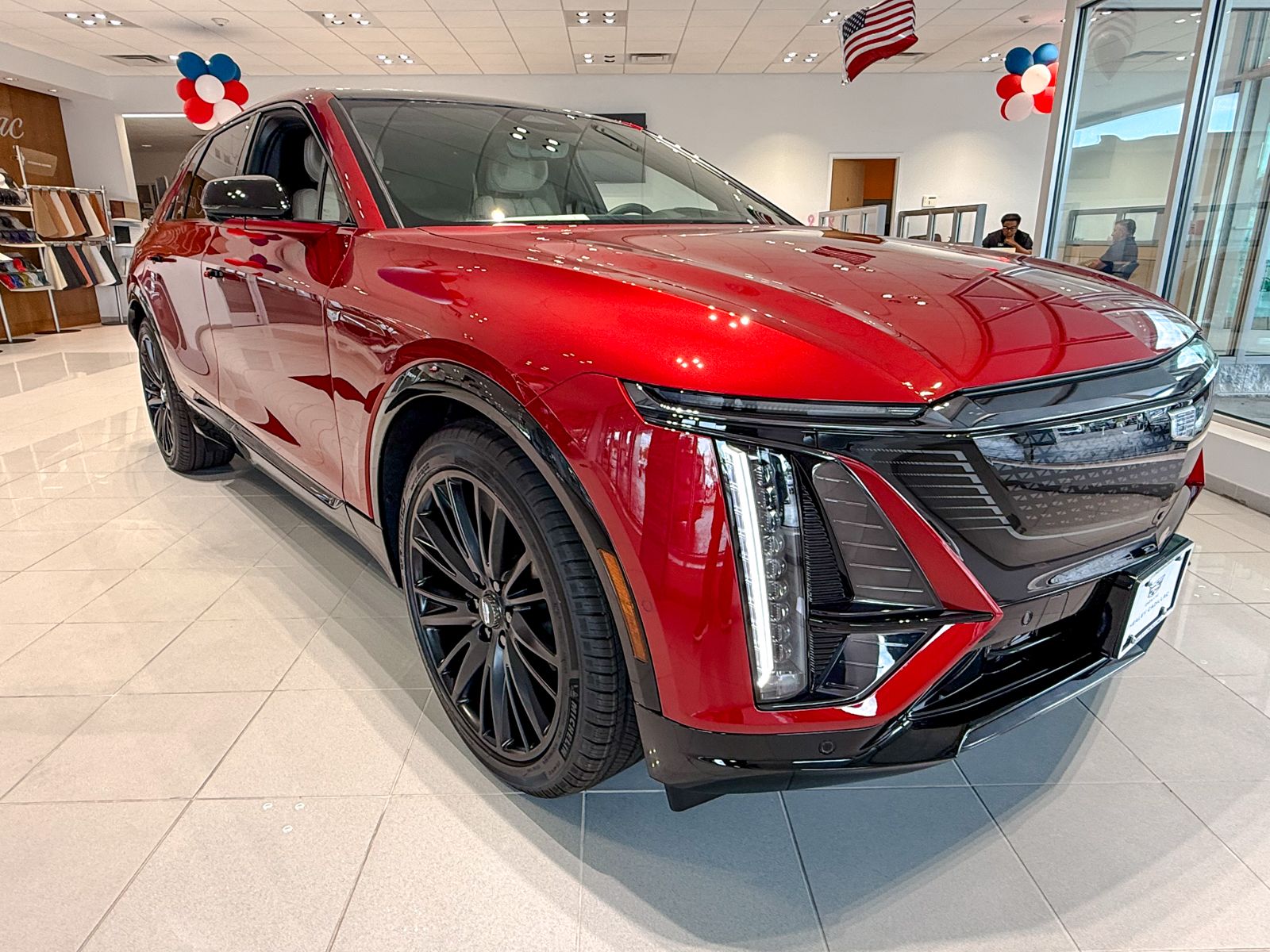 Radiant Red Tintcoat 2026 Cadillac LYRIQ SUV / Crossover All-Wheel Drive 1-Speed Automatic