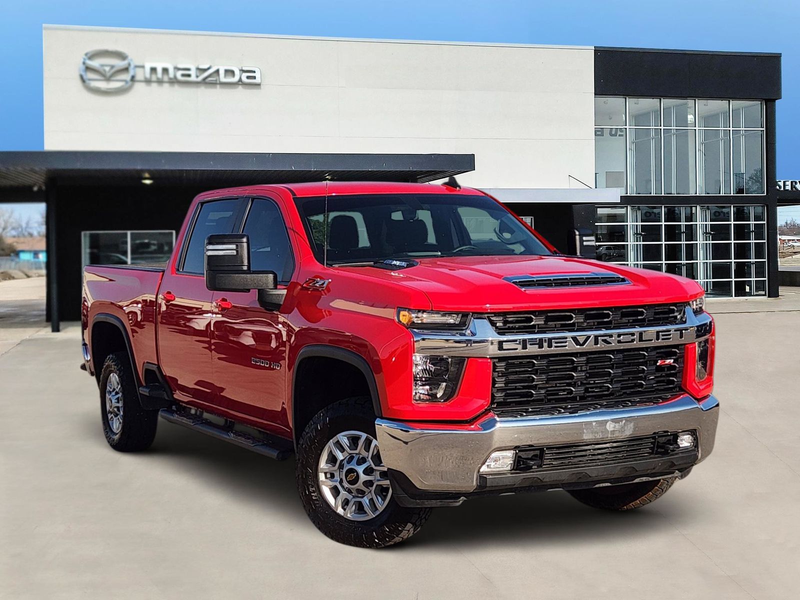Red Hot 2023 Chevrolet Silverado 2500HD Pickup Truck Four-Wheel Drive Automatic