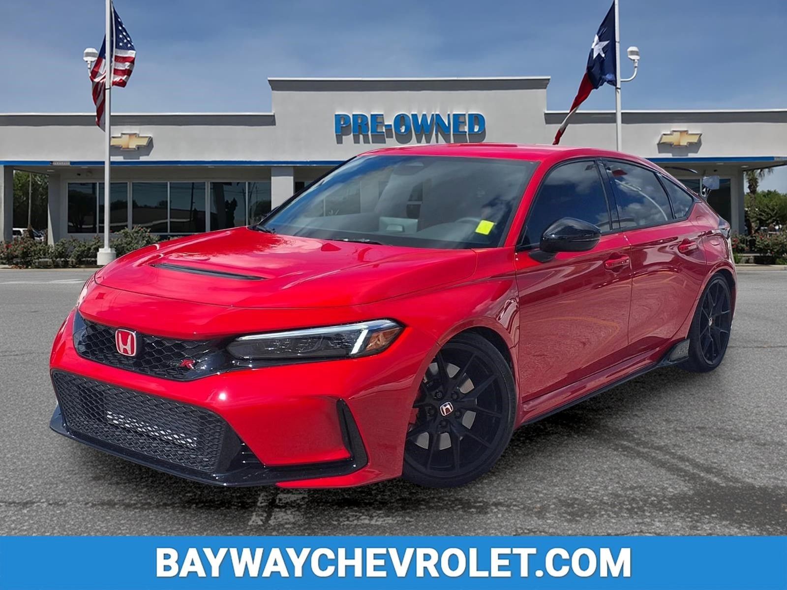 Red 2023 Honda Civic Type R Hatchback Front-Wheel Drive 6-Speed Manual