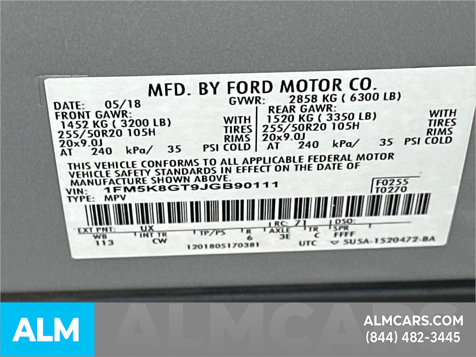 Used 2018 Silver Ford Sport image 40