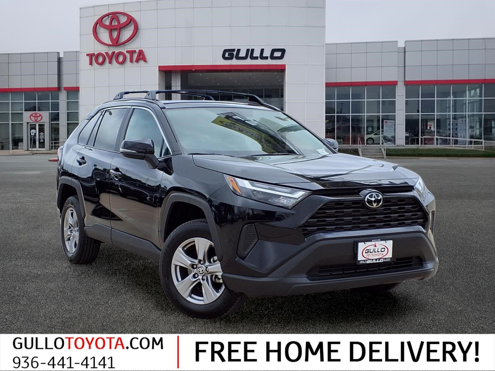 Midnight Black Metallic 2025 Toyota RAV4 XLE FWD SUV / Crossover Front-Wheel Drive 8-Speed Automatic