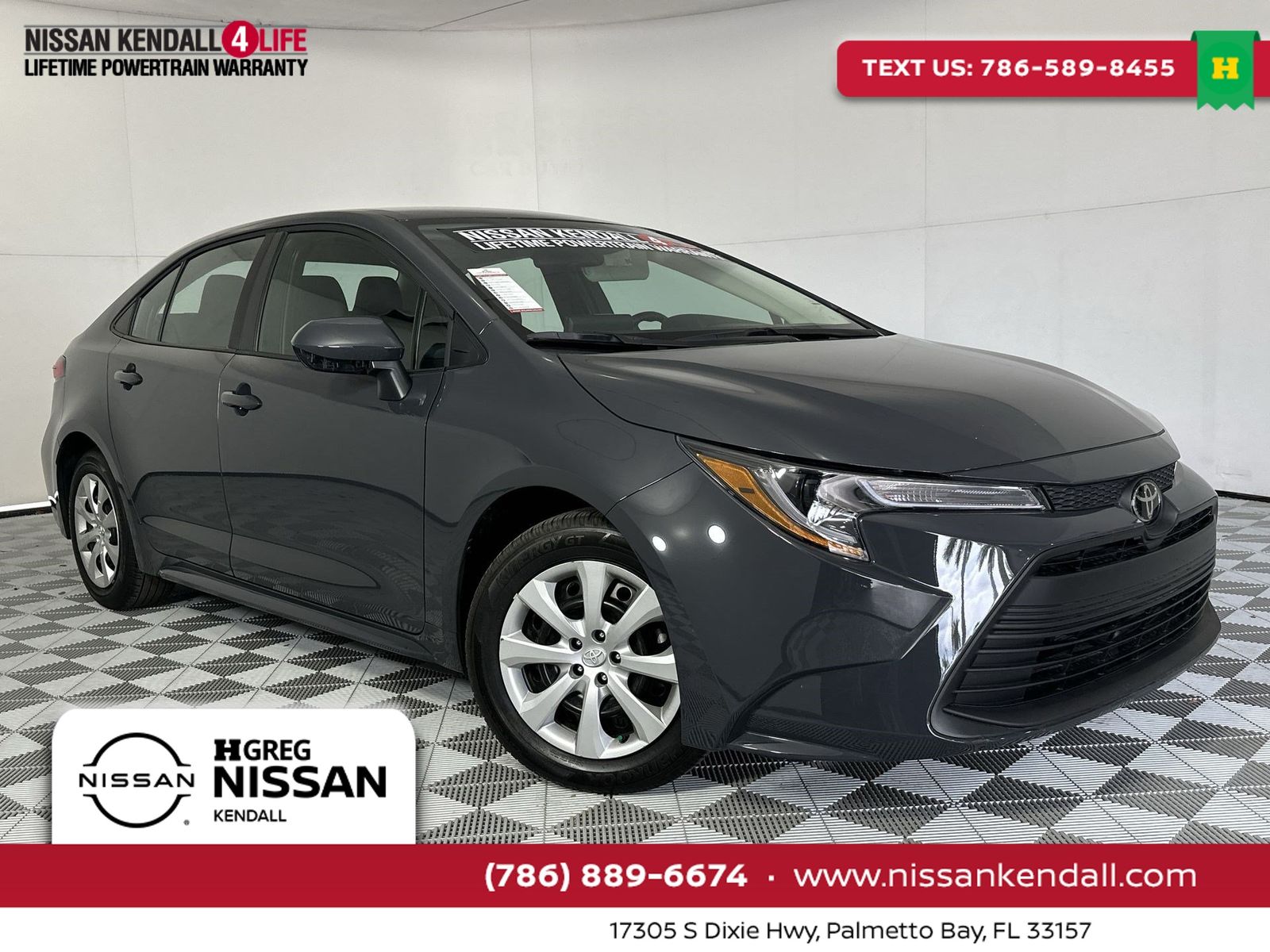 Underground 2026 Toyota Corolla Sedan Front-Wheel Drive Continuously Variable Transmission