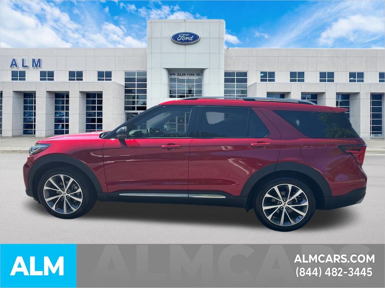 Used 2025 Red Ford Platinum image 9