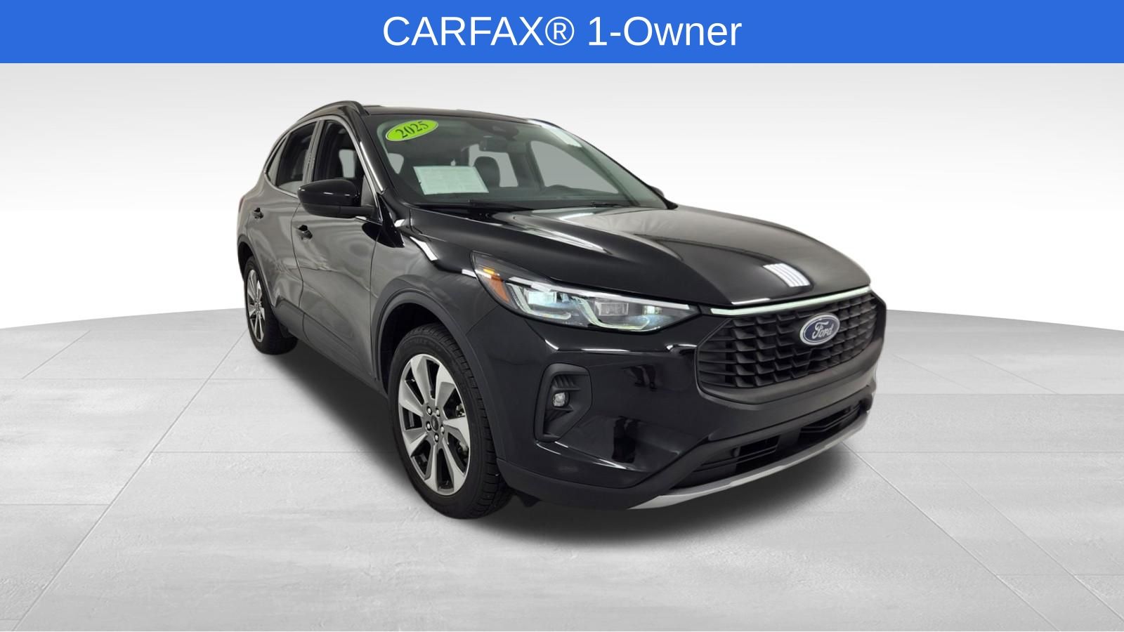 Agate Black Metallic 2025 Ford Escape SUV / Crossover All-Wheel Drive 8-Speed Automatic