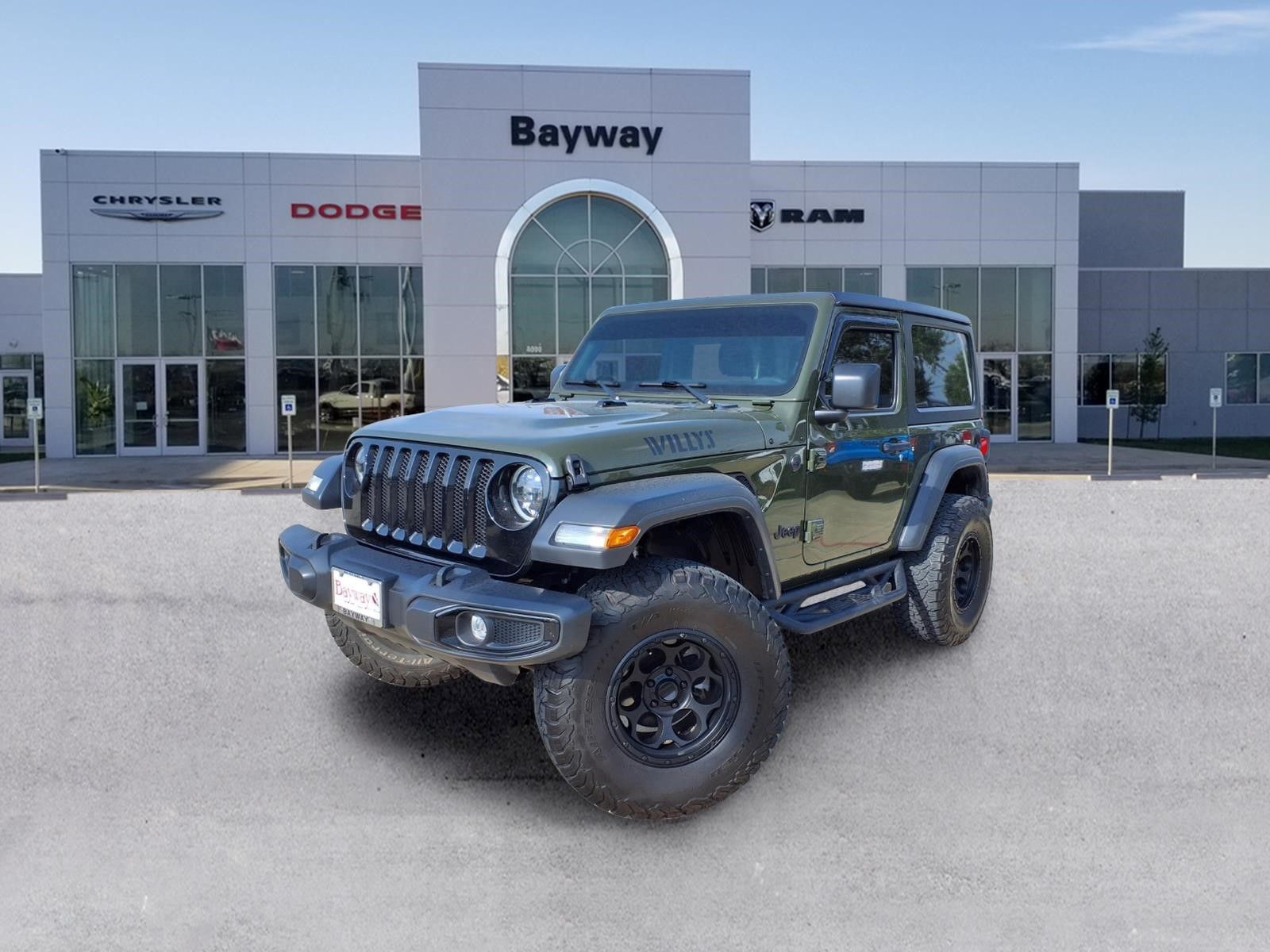 2023 Jeep Wrangler Willys Green at Gullo Toyota