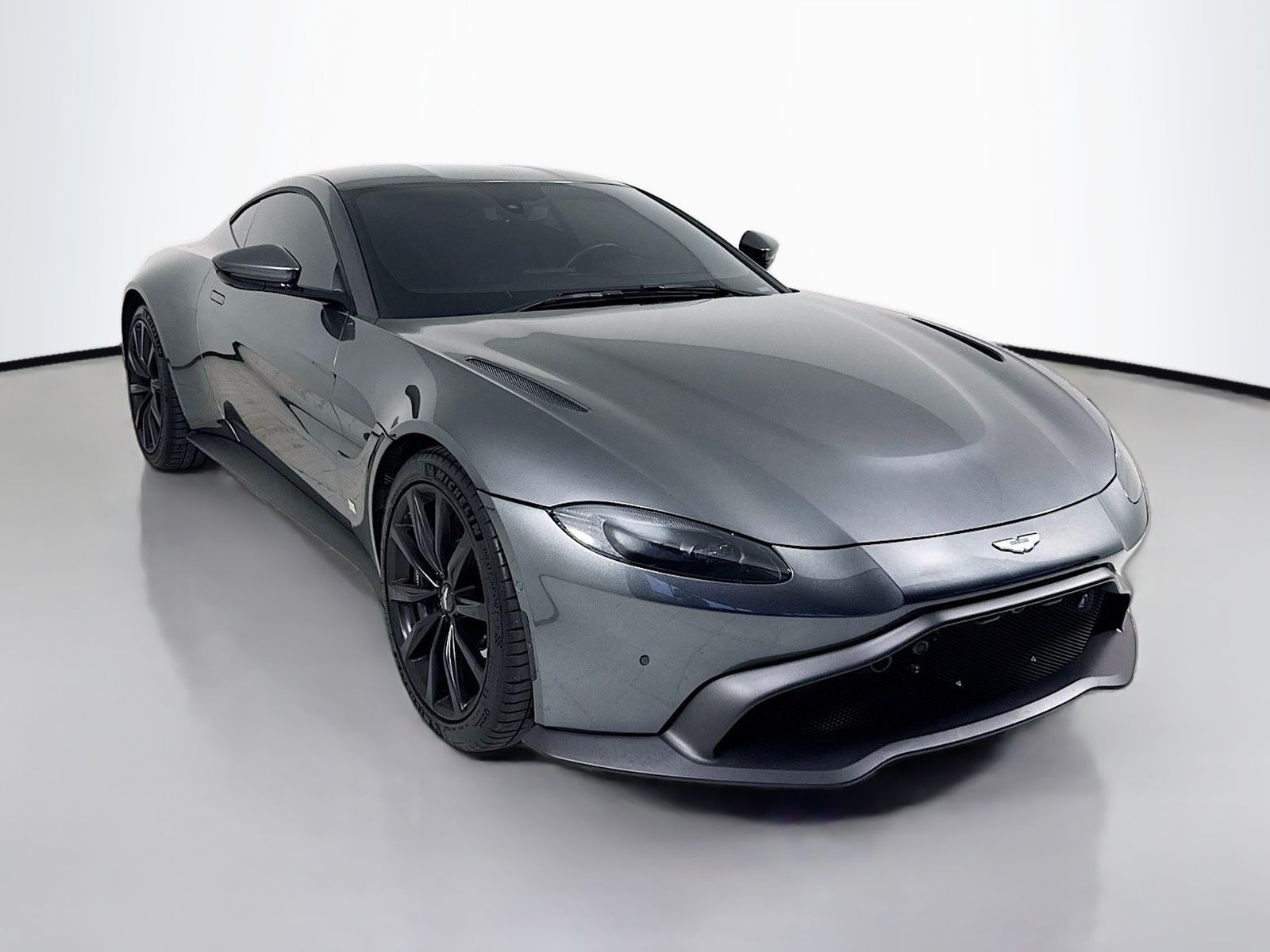 Gray (Magnetic Silver) 2020 Aston Martin Vantage RWD Coupe Rear-Wheel Drive 8-Speed Automatic