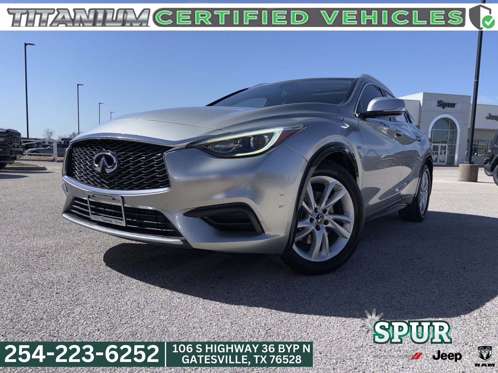 2019 INFINITI QX30 Luxe FWD