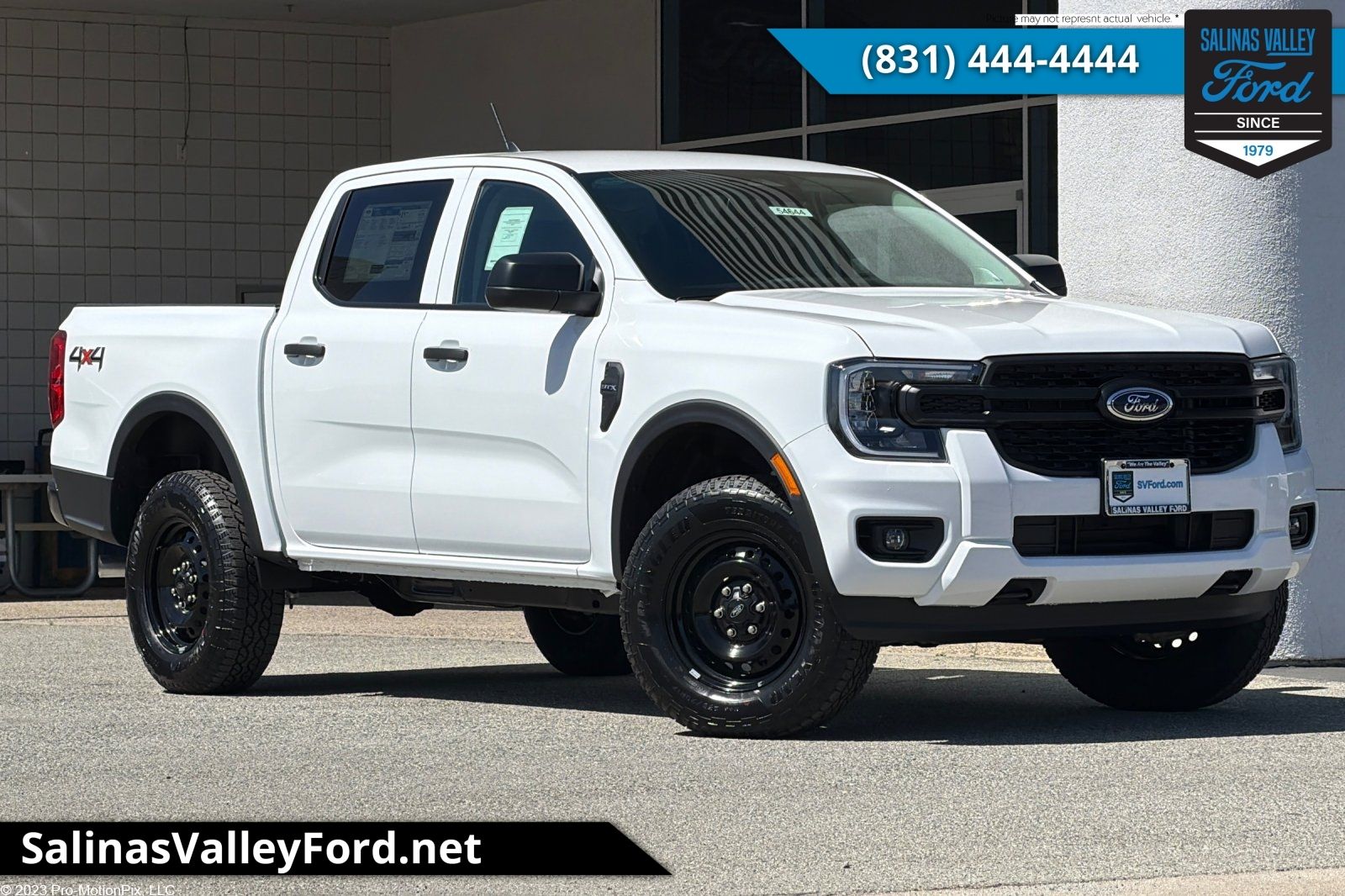 Oxford White 2026 Ford Ranger XL SuperCrew 4WD Pickup Truck Four-Wheel Drive Automatic