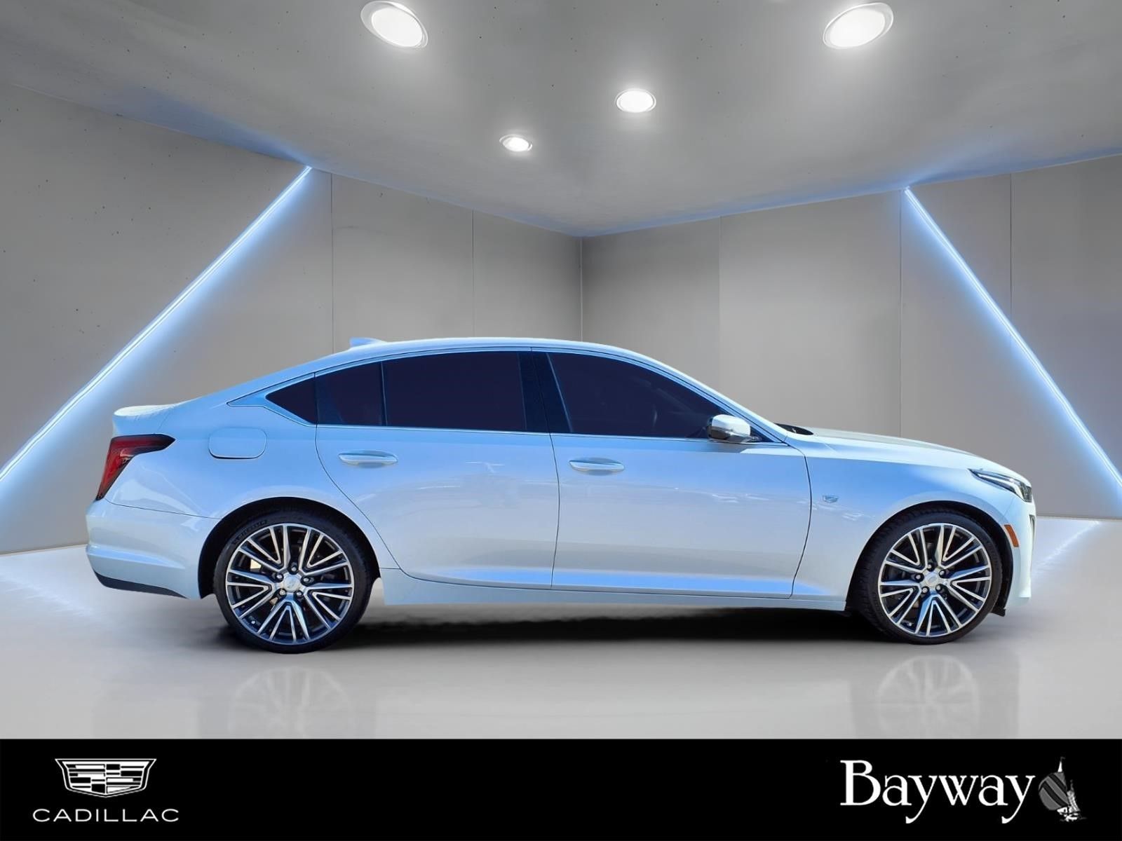 2023 Cadillac CT5 Premium Luxury White at Bayway Cadillac of The Woodlands