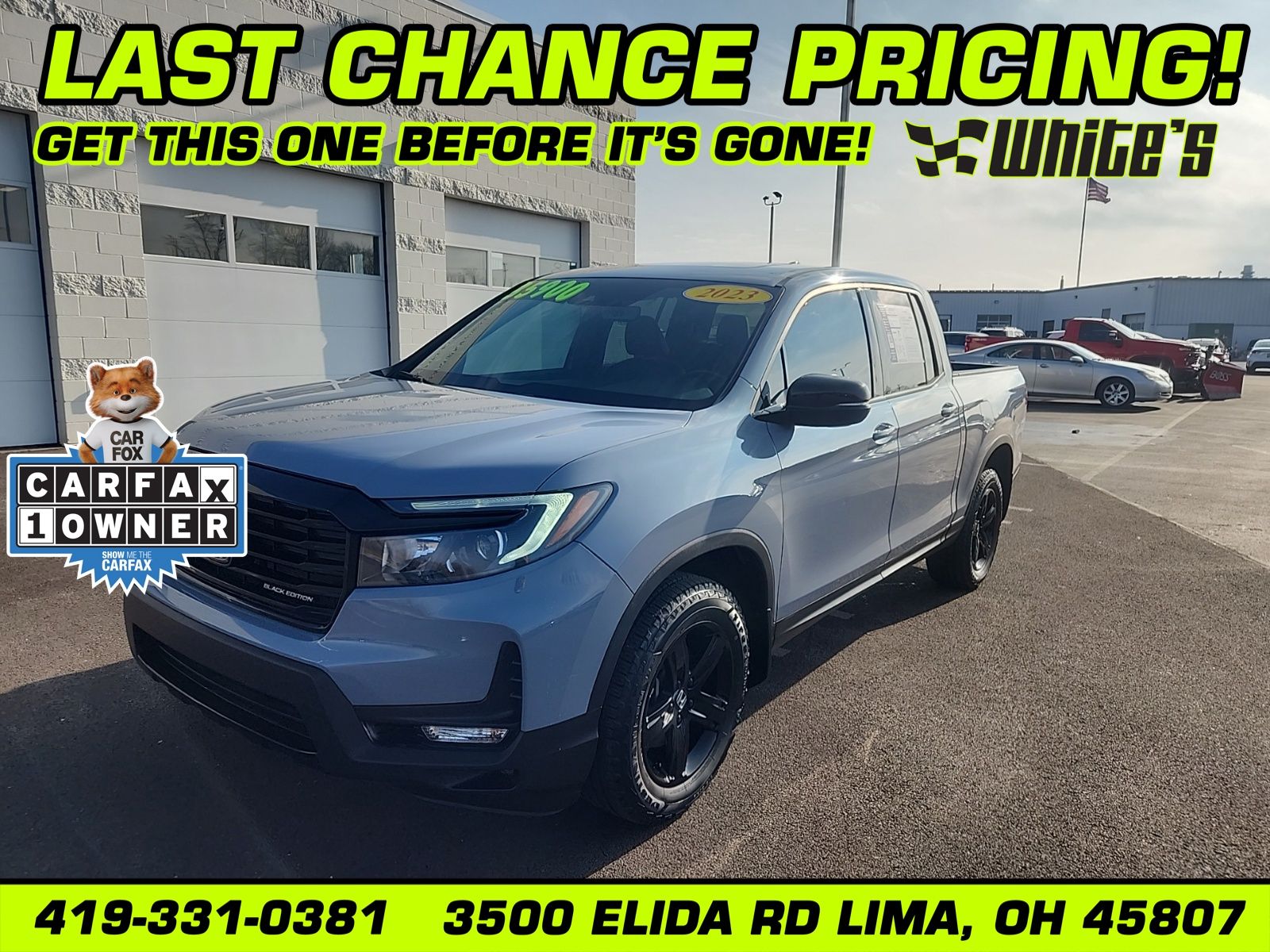 2023 Honda Ridgeline Black Edition AWD