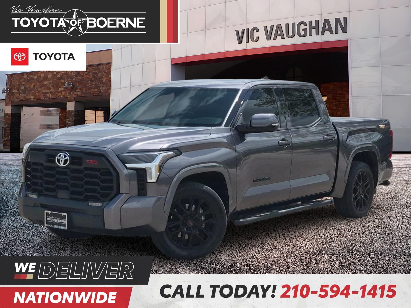 Magnetic Gray Metallic 2023 Toyota Tundra Pickup Truck 4X2 Automatic