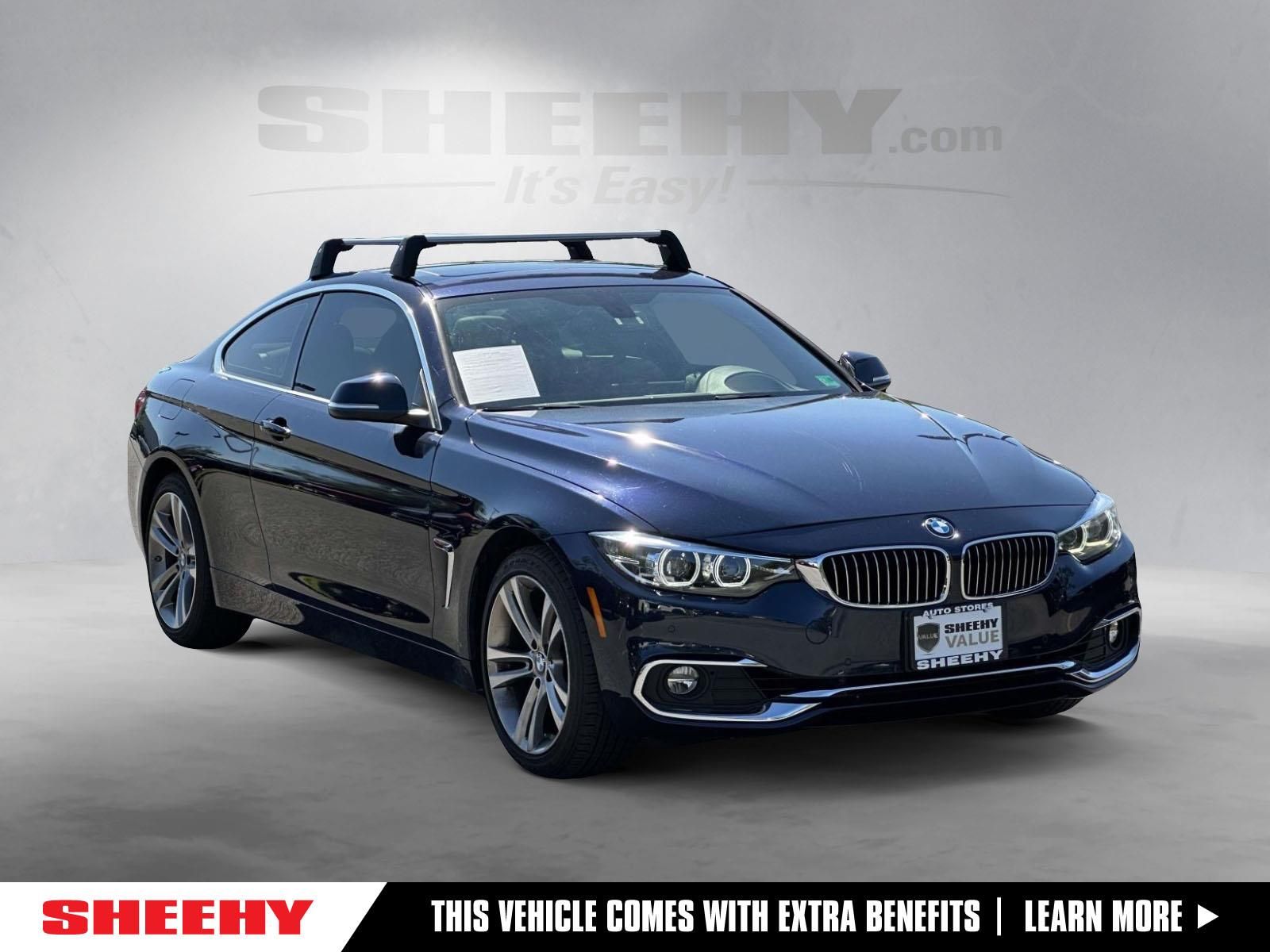 Imperial Blue Metallic 2019 BMW 4 Series Coupe All-Wheel Drive 8-Speed Automatic