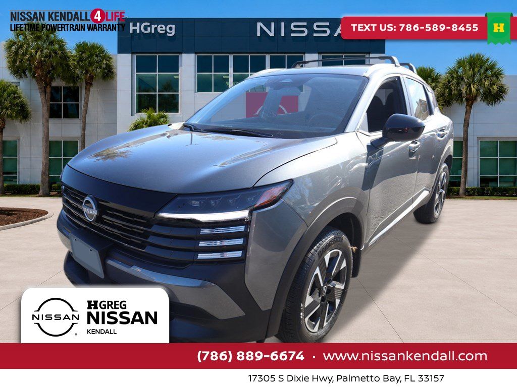 Gray (Gun Metallic) 2026 Nissan Kicks SUV / Crossover All-Wheel Drive Continuously Variable Transmission