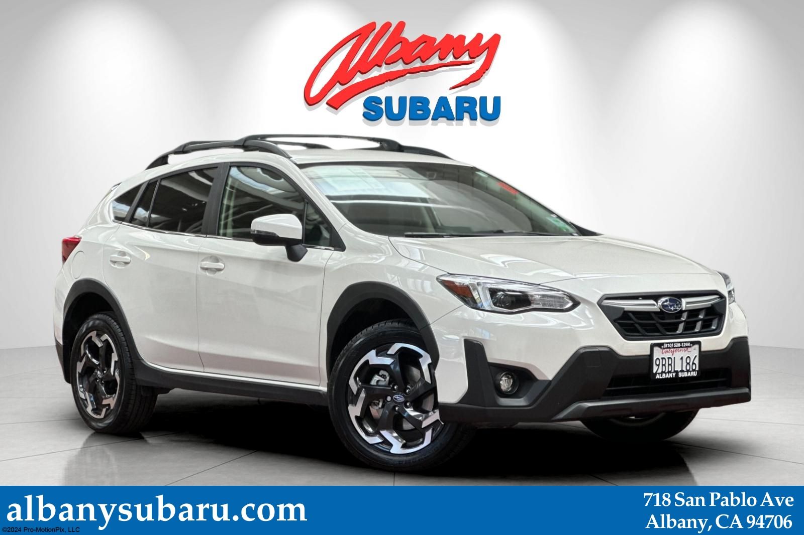Crystal White Pearl 2022 Subaru Crosstrek Limited AWD SUV / Crossover All-Wheel Drive Continuously Variable Transmission