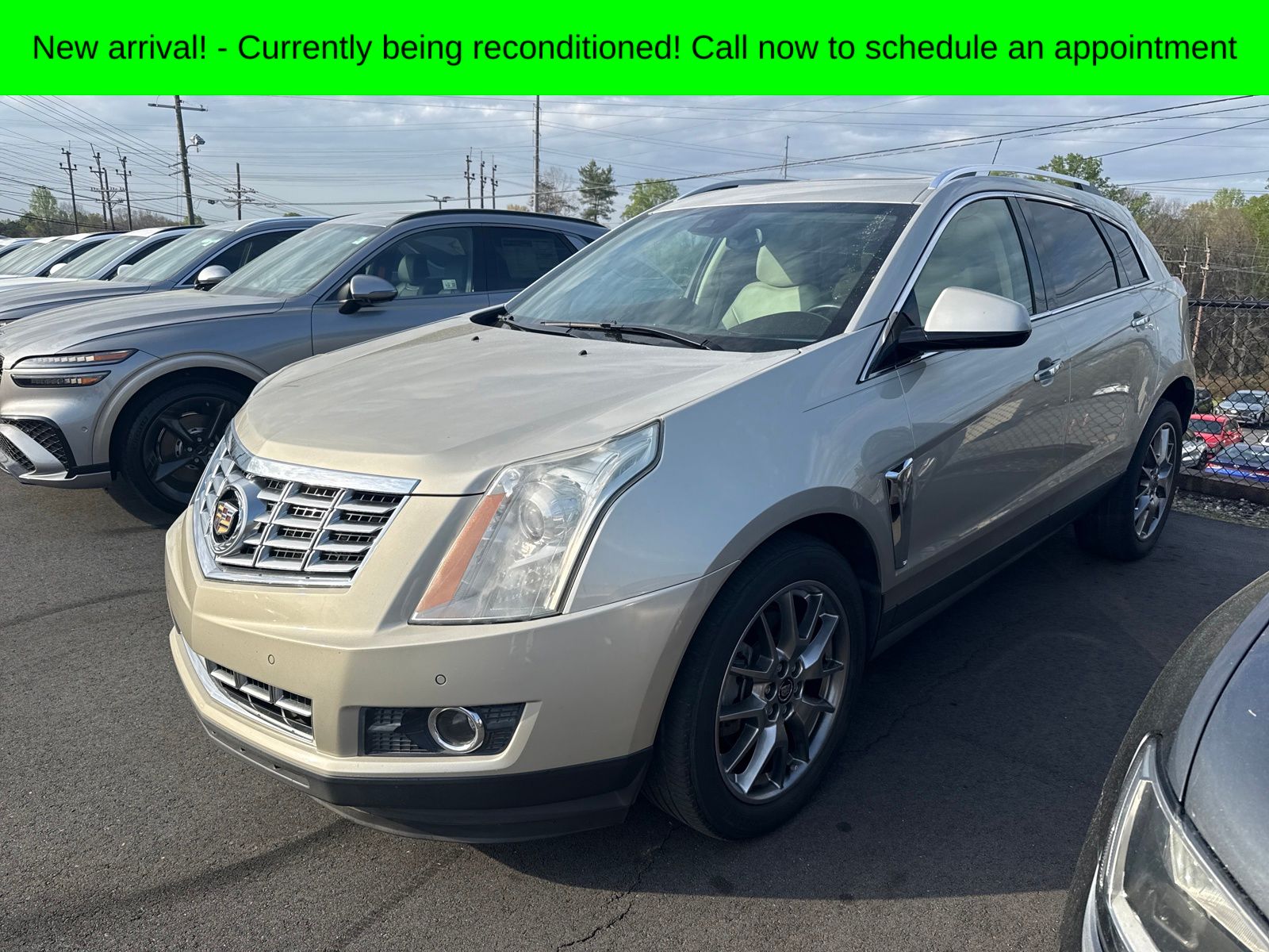 Silver Coast Metallic 2015 Cadillac SRX Performance FWD SUV / Crossover Front-Wheel Drive 6-Speed Automatic