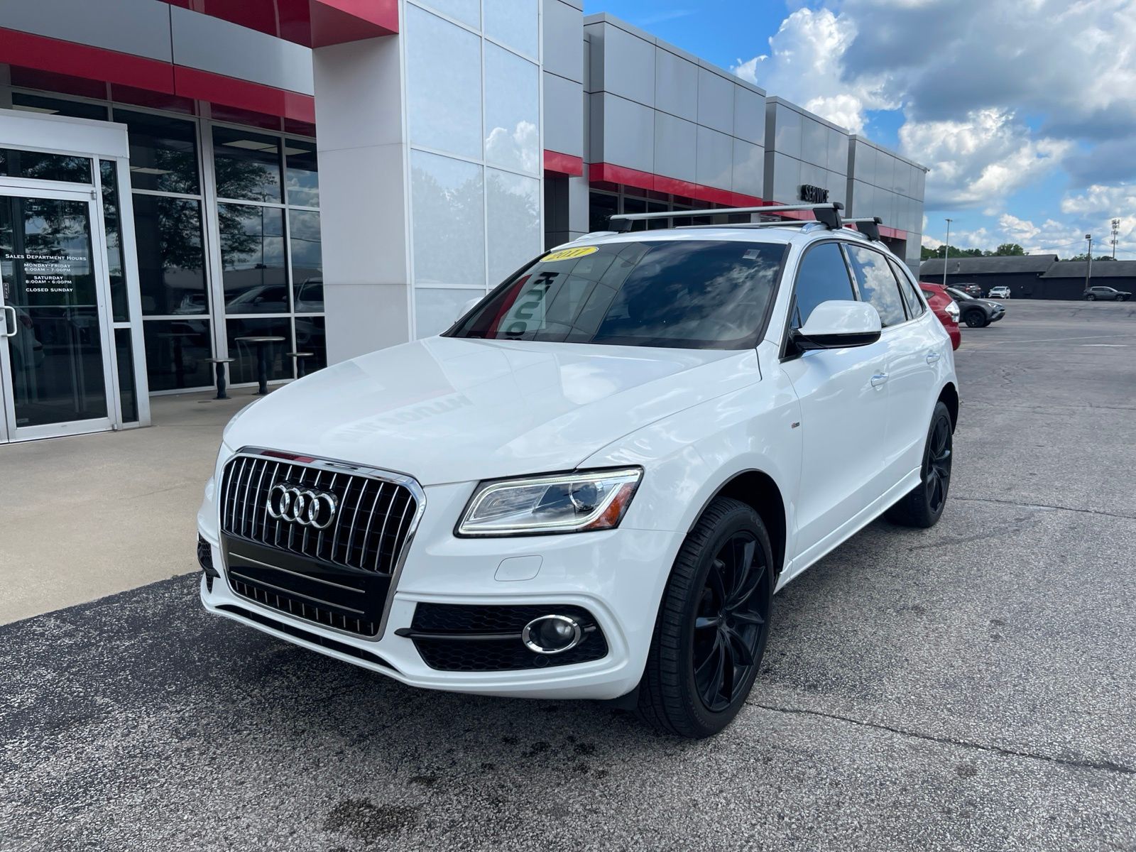 Ibis White 2017 Audi Q5 SUV / Crossover All-Wheel Drive Automatic