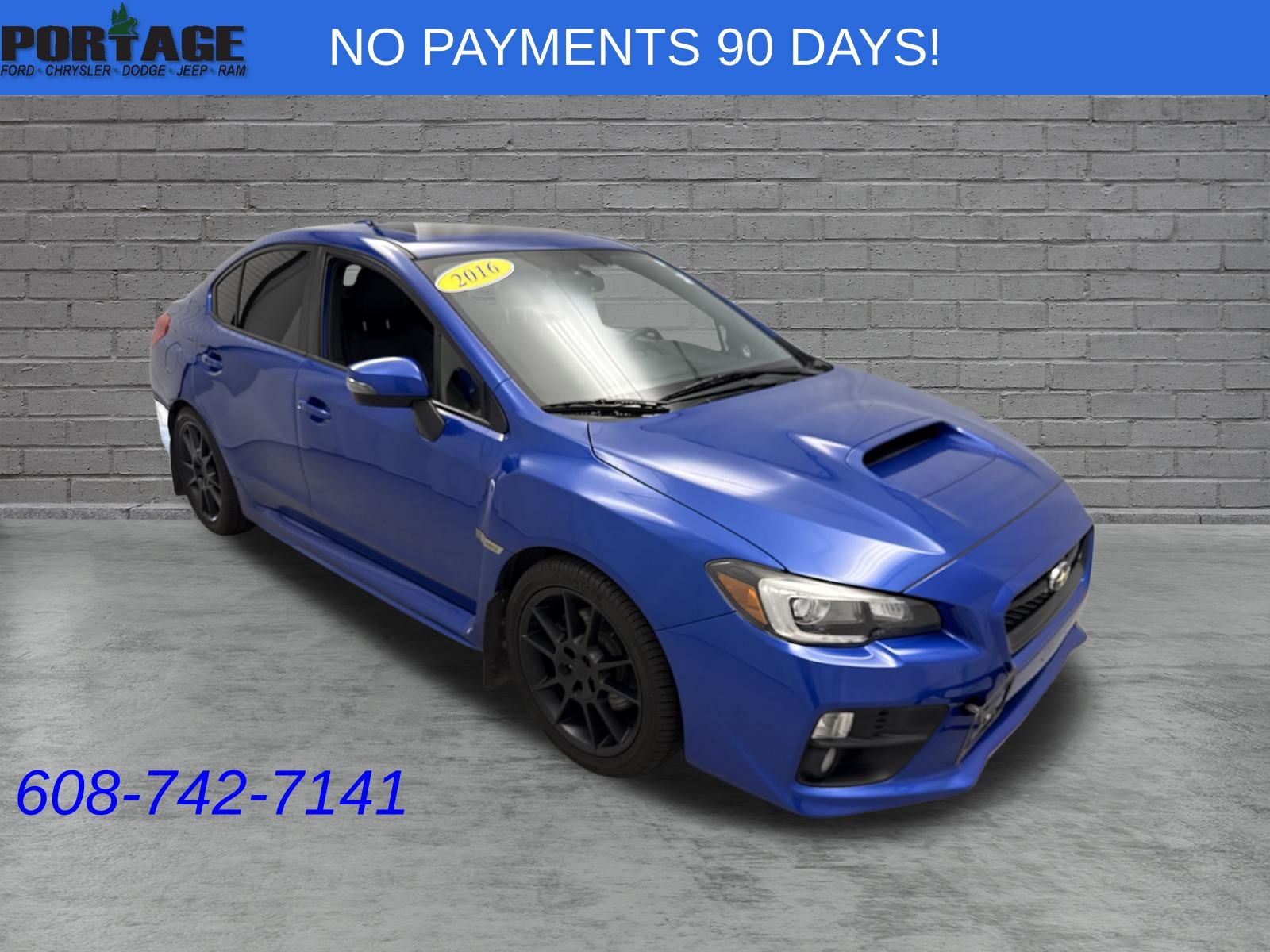 2016 Subaru WRX Limited AWD