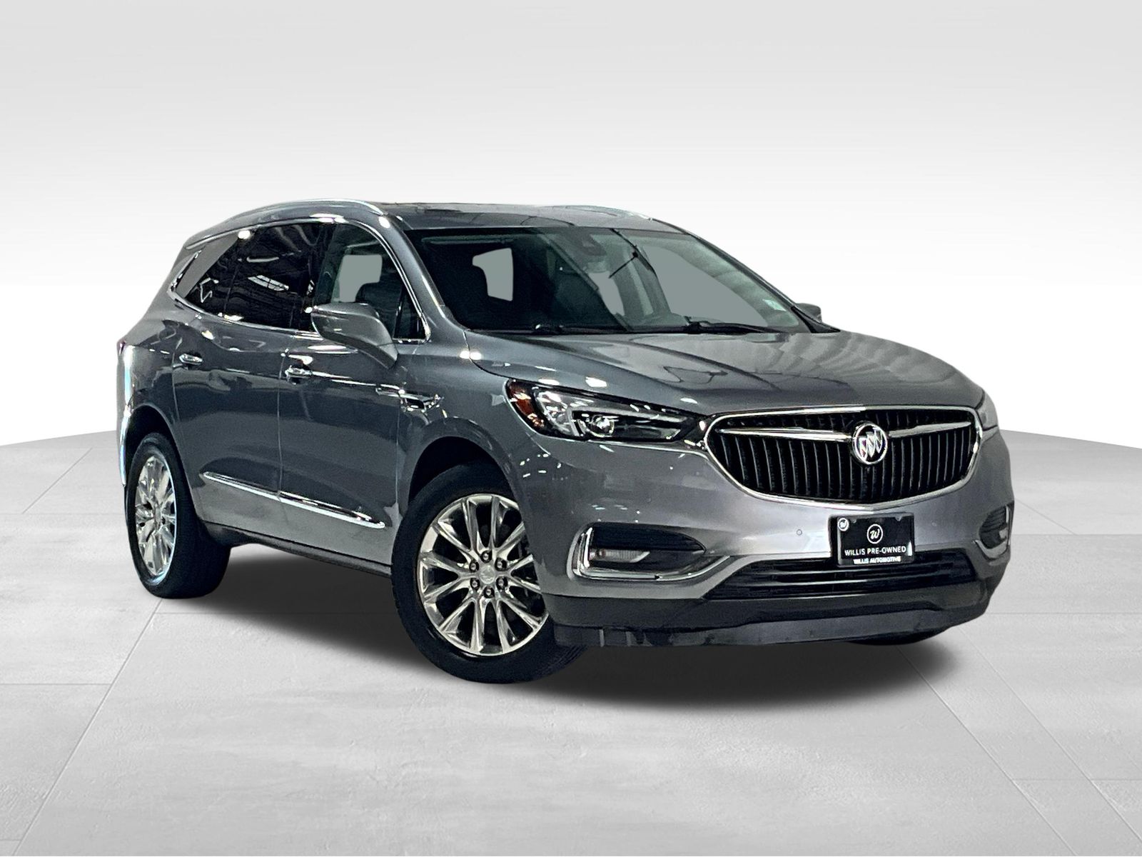 Gray (Satin Steel Metallic) 2019 Buick Enclave SUV / Crossover Four-Wheel Drive 9-Speed Automatic