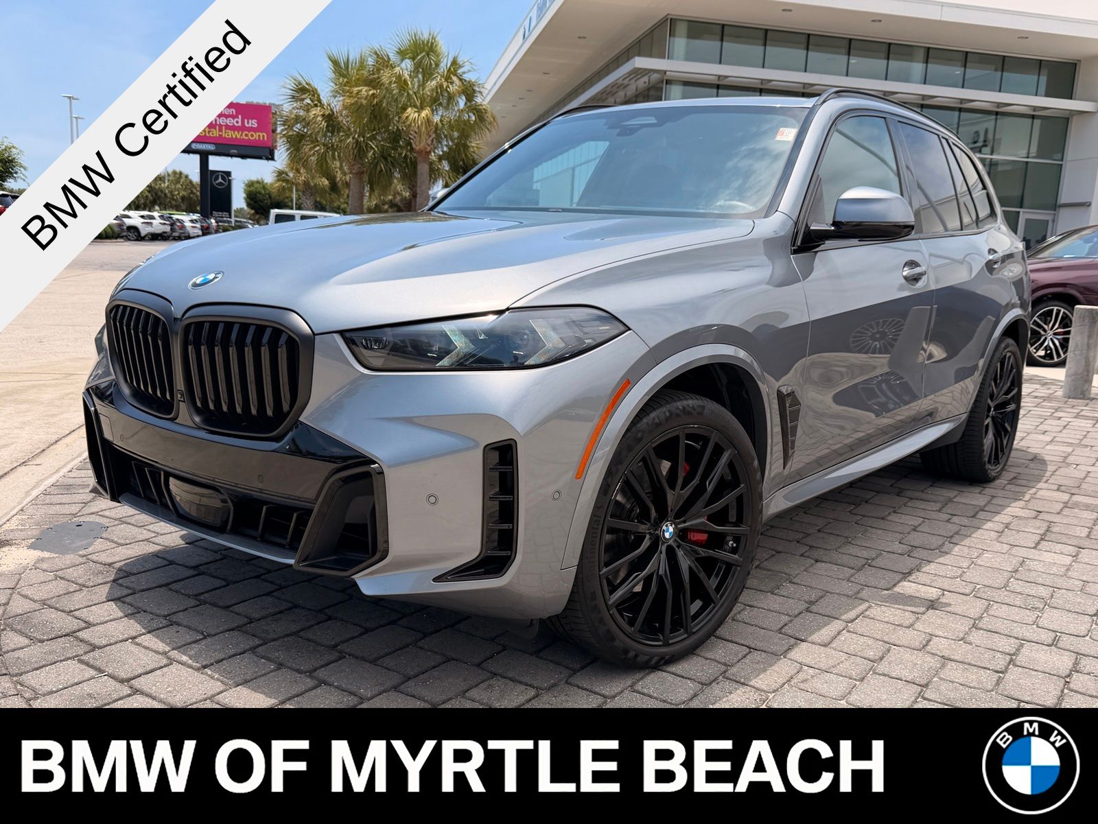 Gray (Skyscraper Grey Metallic) 2025 BMW X5 sDrive40i RWD SUV / Crossover Rear-Wheel Drive 8-Speed Automatic