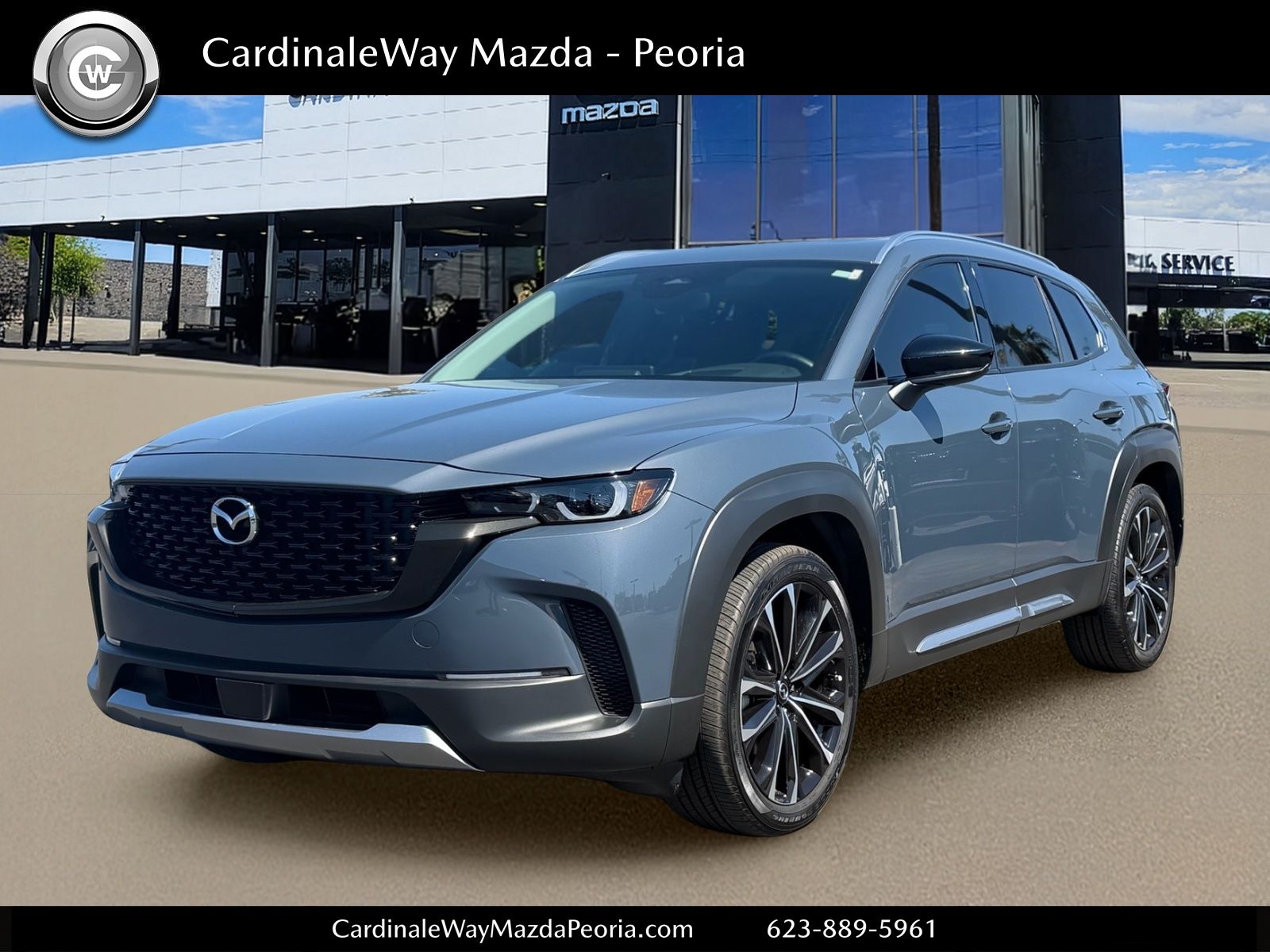 Polymetal Gray Metallic 2025 Mazda CX-50 SUV / Crossover All-Wheel Drive 6-Speed Automatic