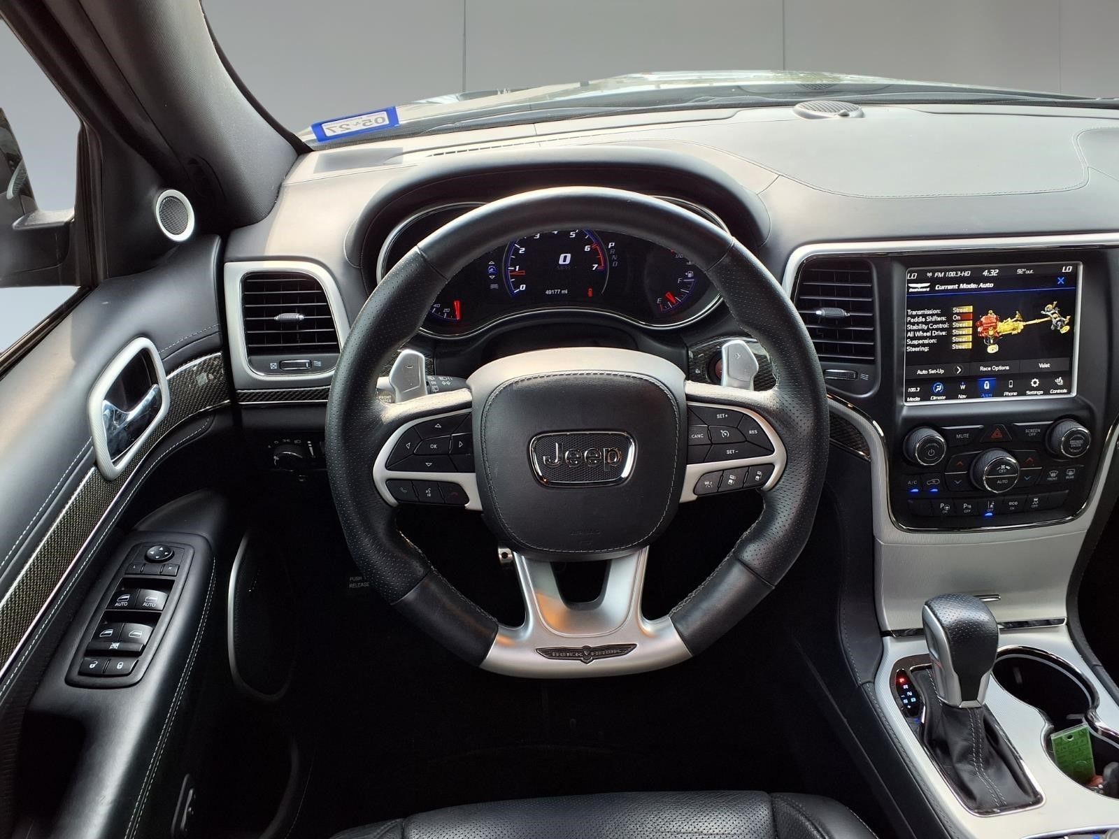 2018 Jeep Grand Cherokee Trackhawk Black at Bayway Cadillac of The Woodlands