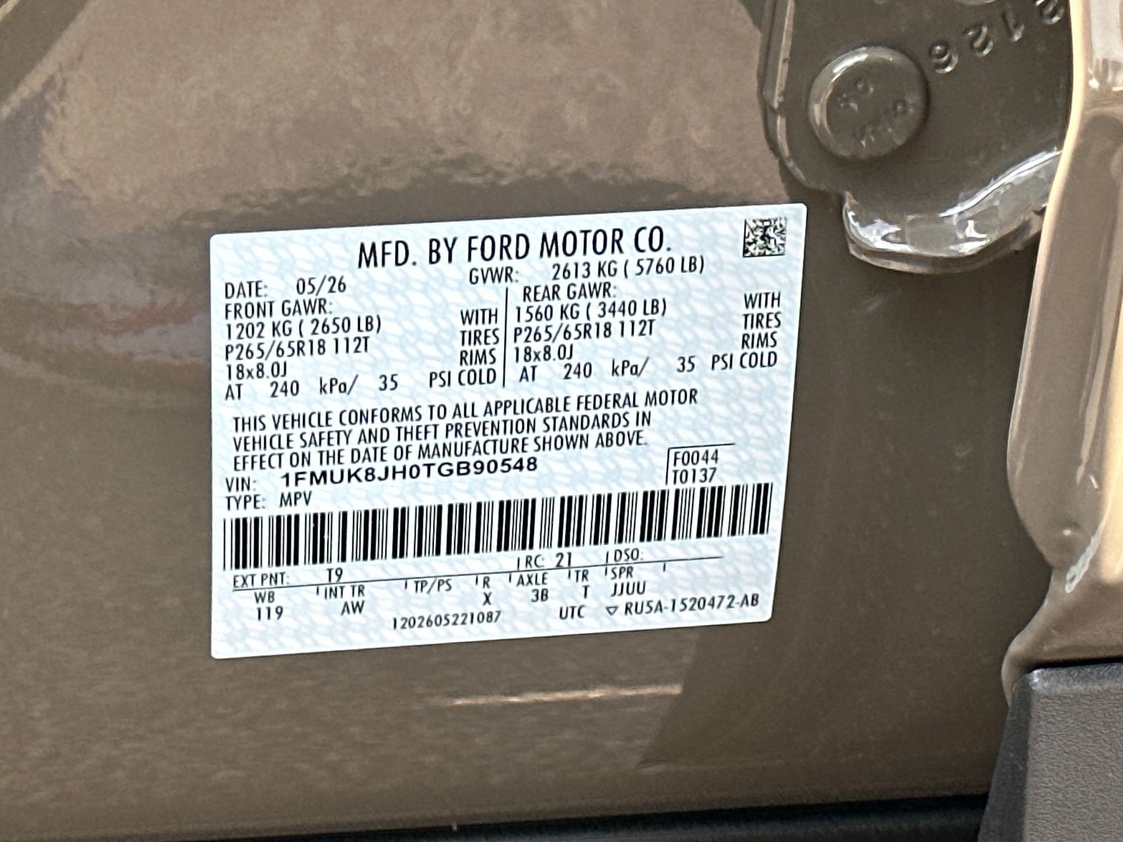 New 2026 Marsh Gray Ford Tremor® image 34