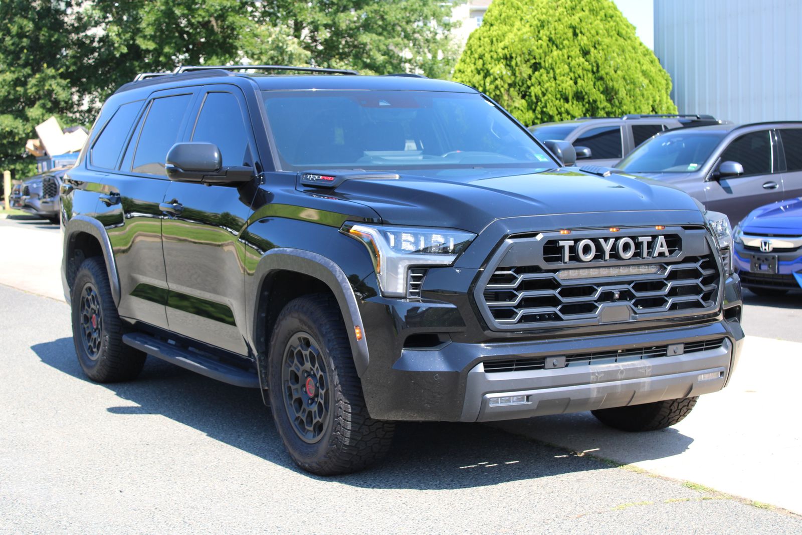 Midnight Black Metallic 2024 Toyota Sequoia SUV / Crossover Four-Wheel Drive Automatic