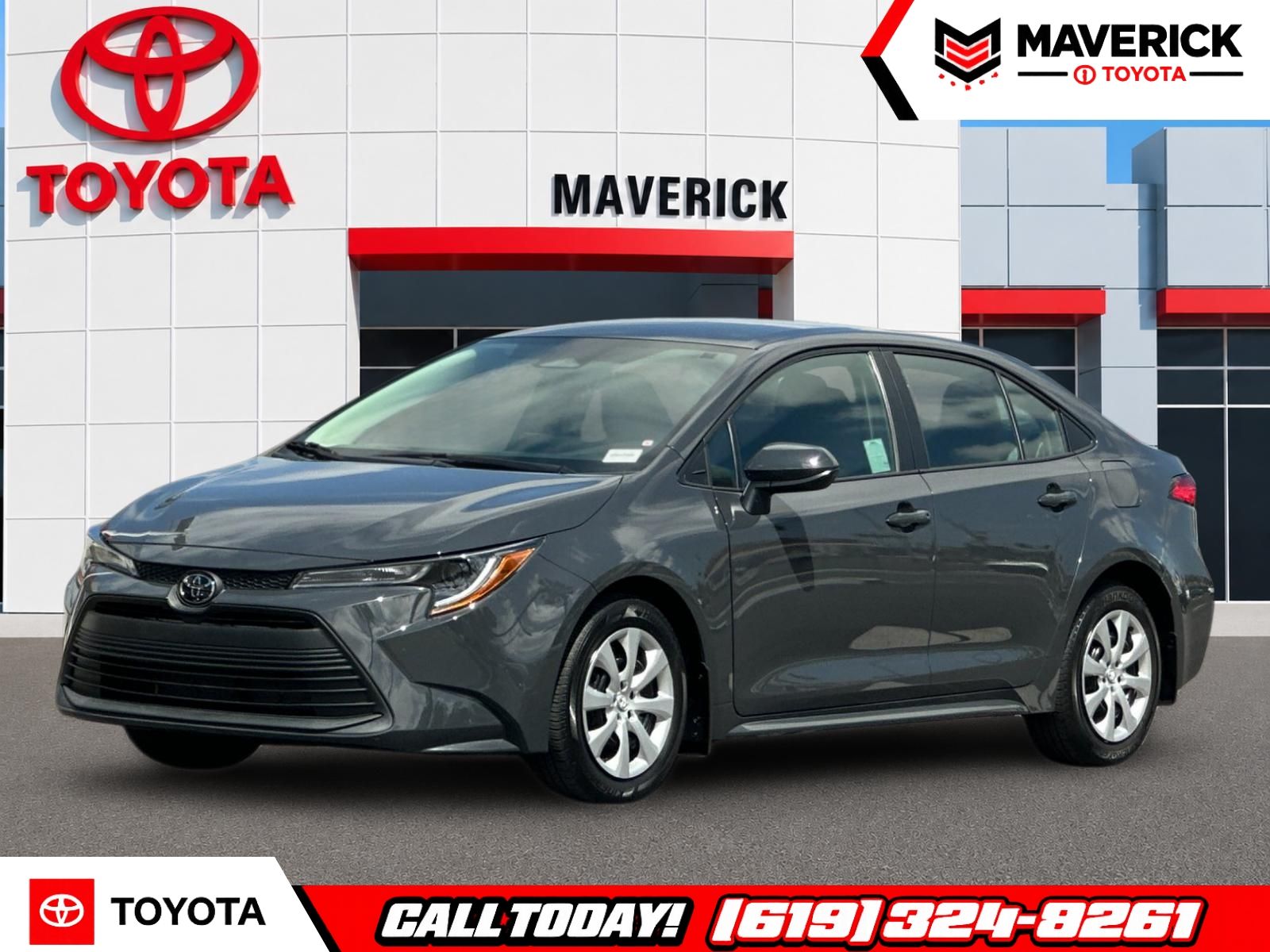 Underground 2025 Toyota Corolla Sedan Front-Wheel Drive Continuously Variable Transmission