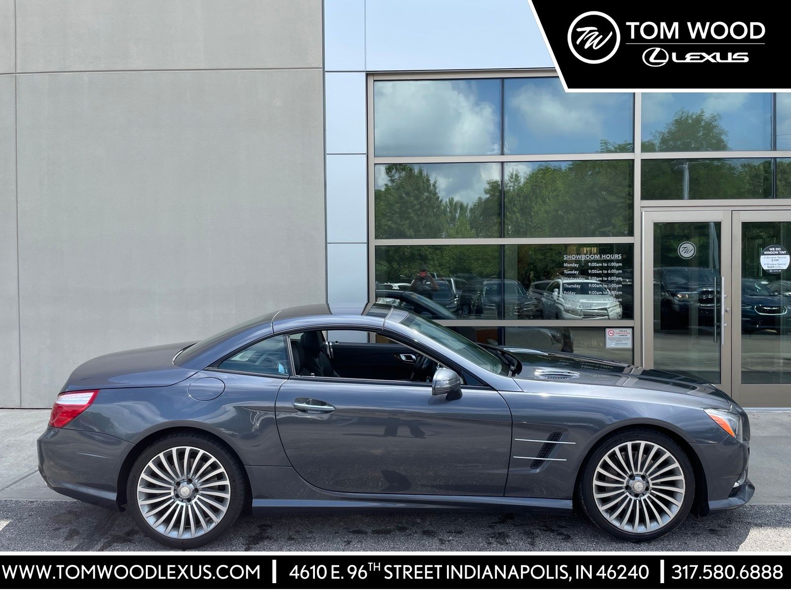 Steel Gray Metallic 2014 Mercedes-Benz SL-Class Convertible Rear-Wheel Drive 7-Speed Automatic