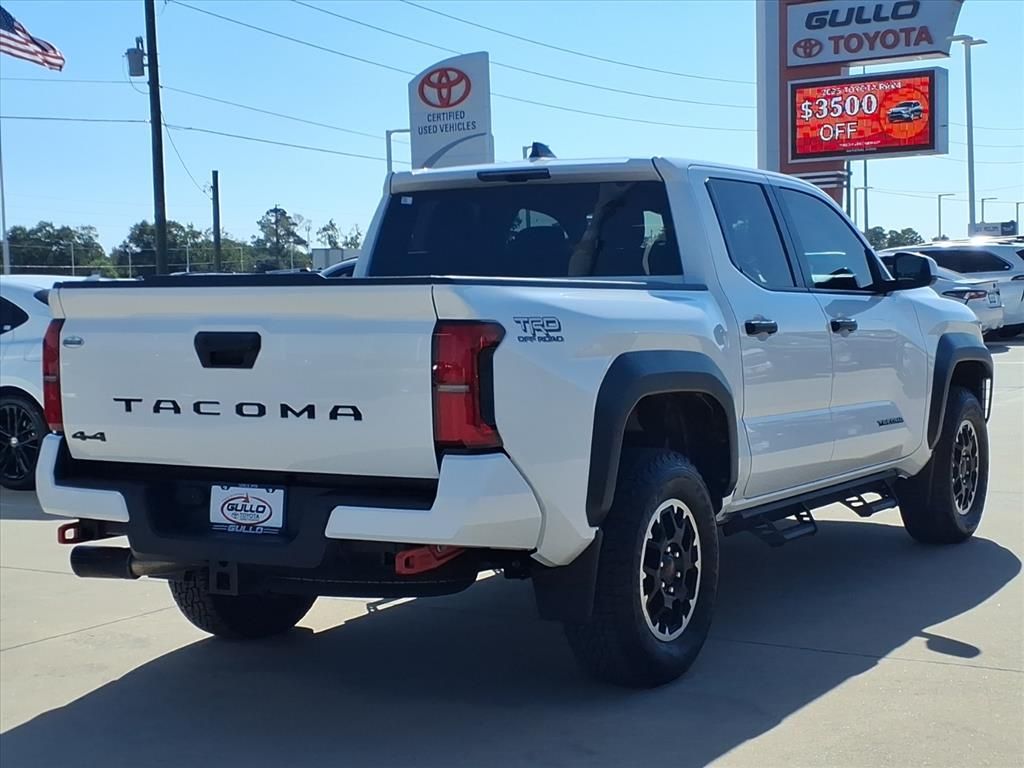 2024 Toyota Tacoma TRD Off-Road White at Emmons Autoplex