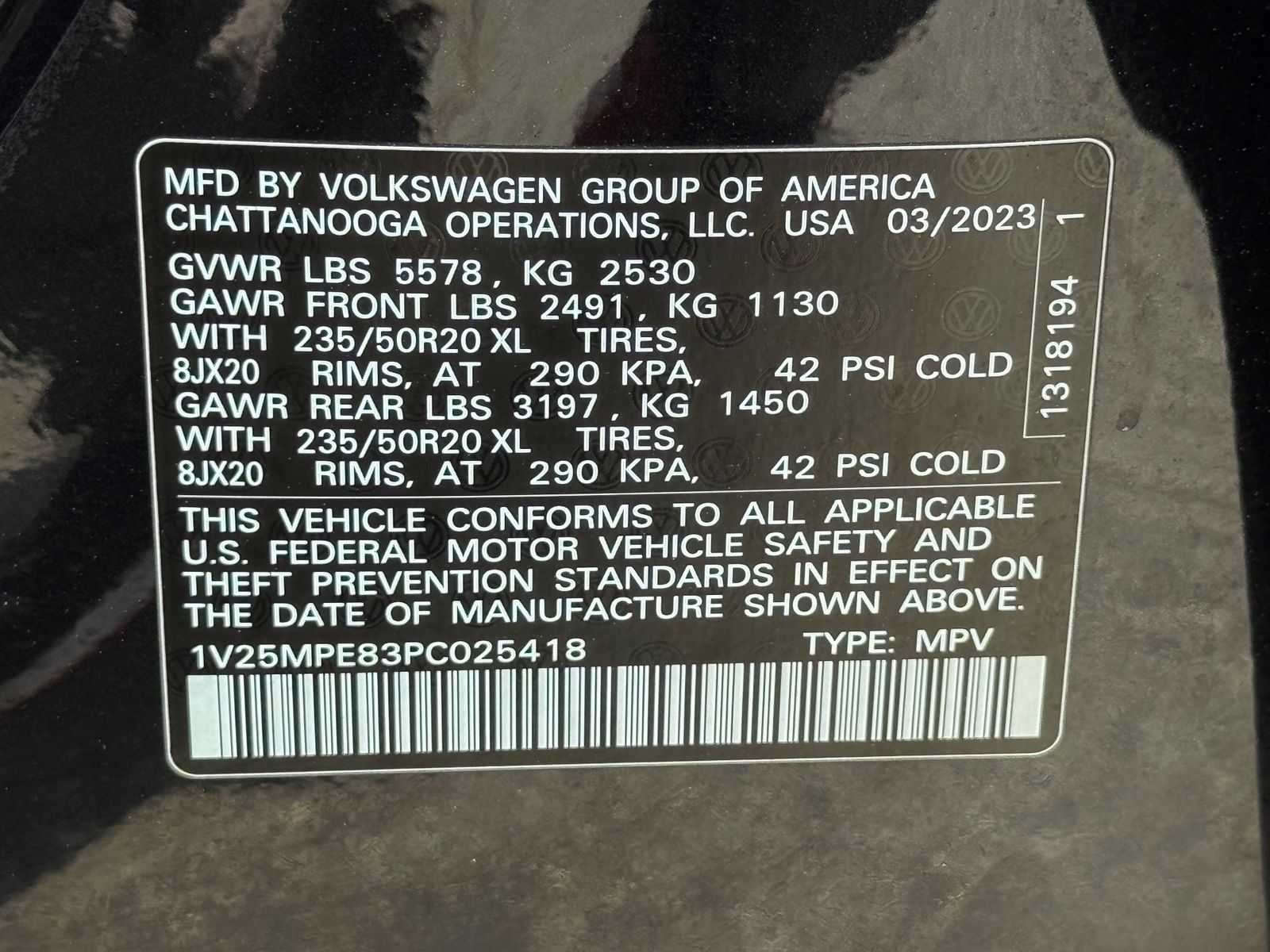 Used 2023 Black Volkswagen S image 27