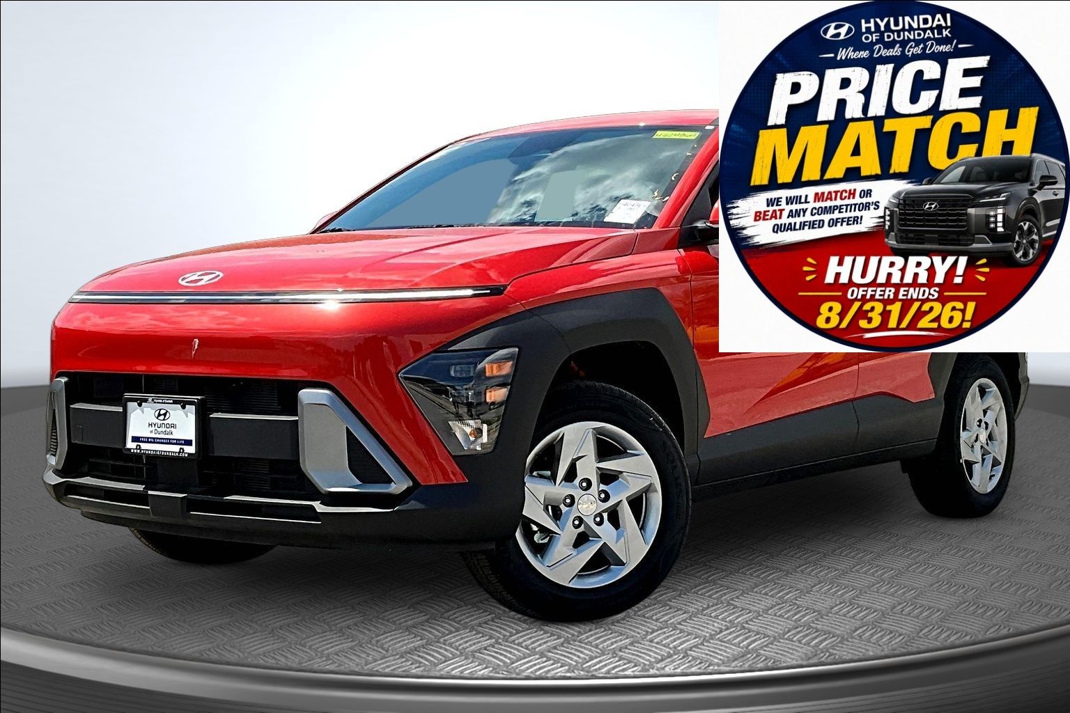 Soultronic Orange Pearl 2026 Hyundai Kona SUV / Crossover All-Wheel Drive Continuously Variable Transmission