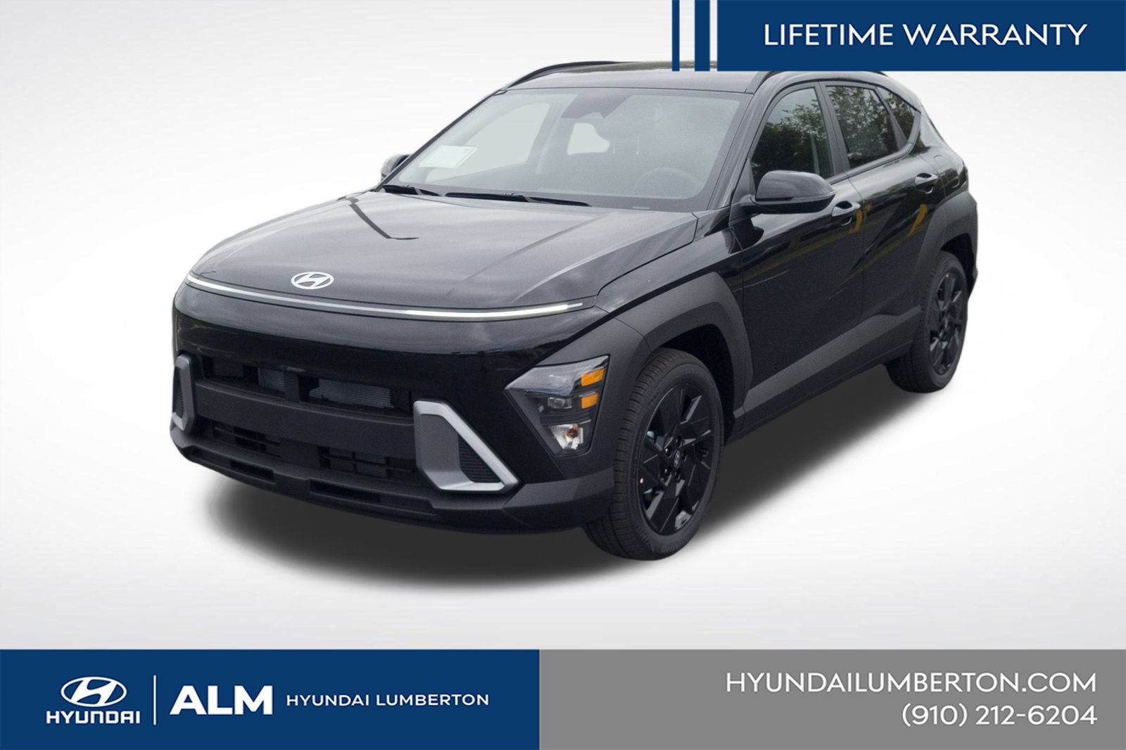 Abyss Black Pearl 2026 Hyundai Kona SEL Sport FWD SUV / Crossover Front-Wheel Drive Continuously Variable Transmission