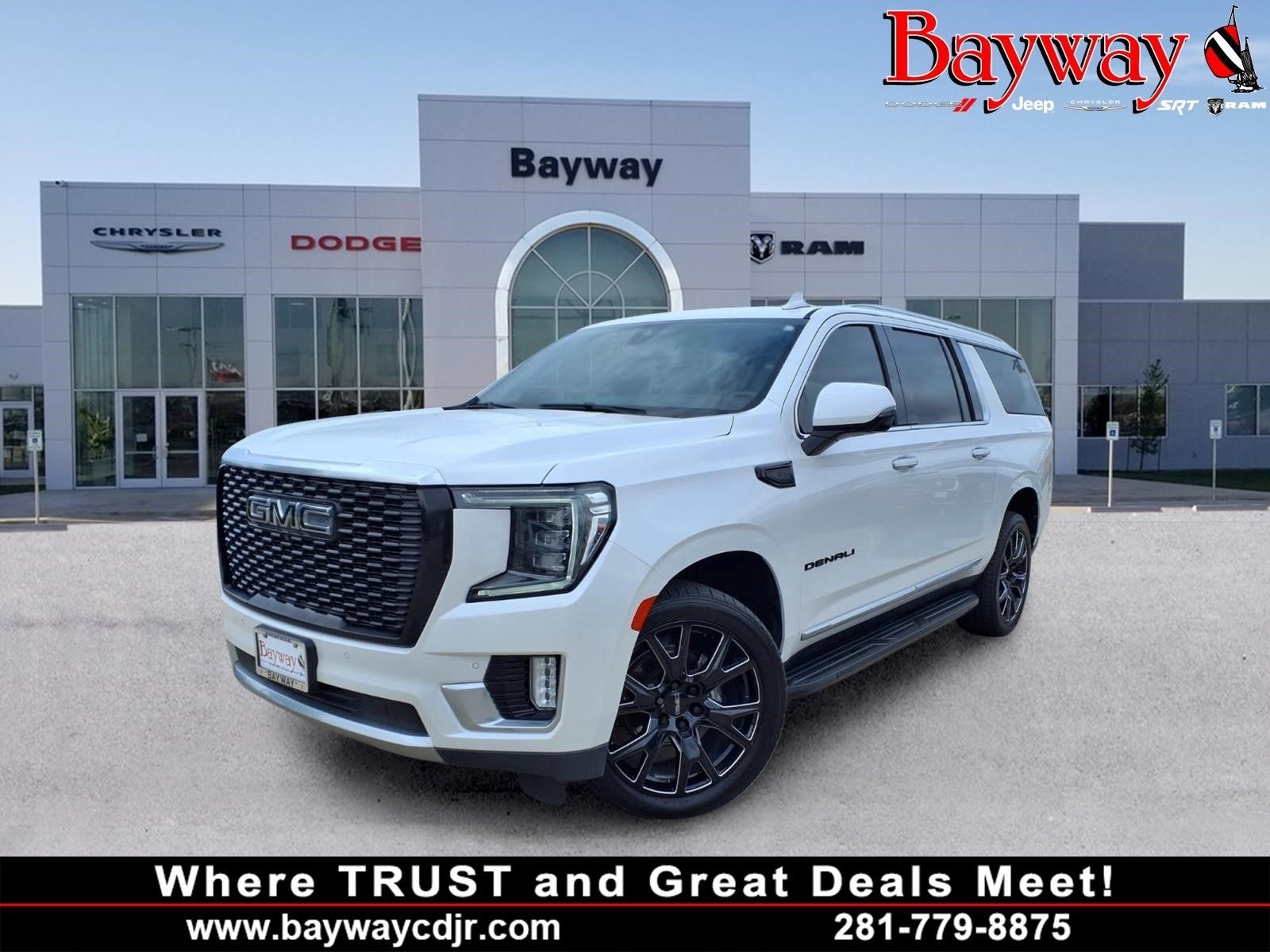 2021 GMC Yukon XL Denali White at Toyota of Victoria