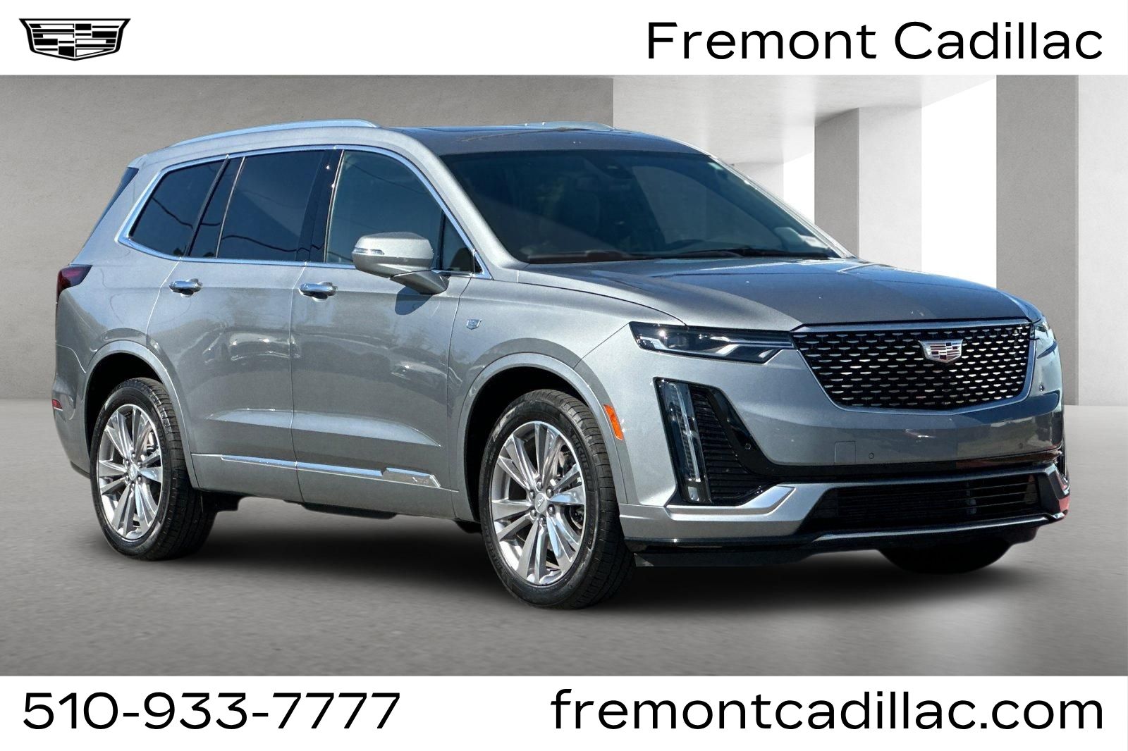 Argent Silver Metallic 2024 Cadillac XT6 SUV / Crossover Four-Wheel Drive 9-Speed Automatic