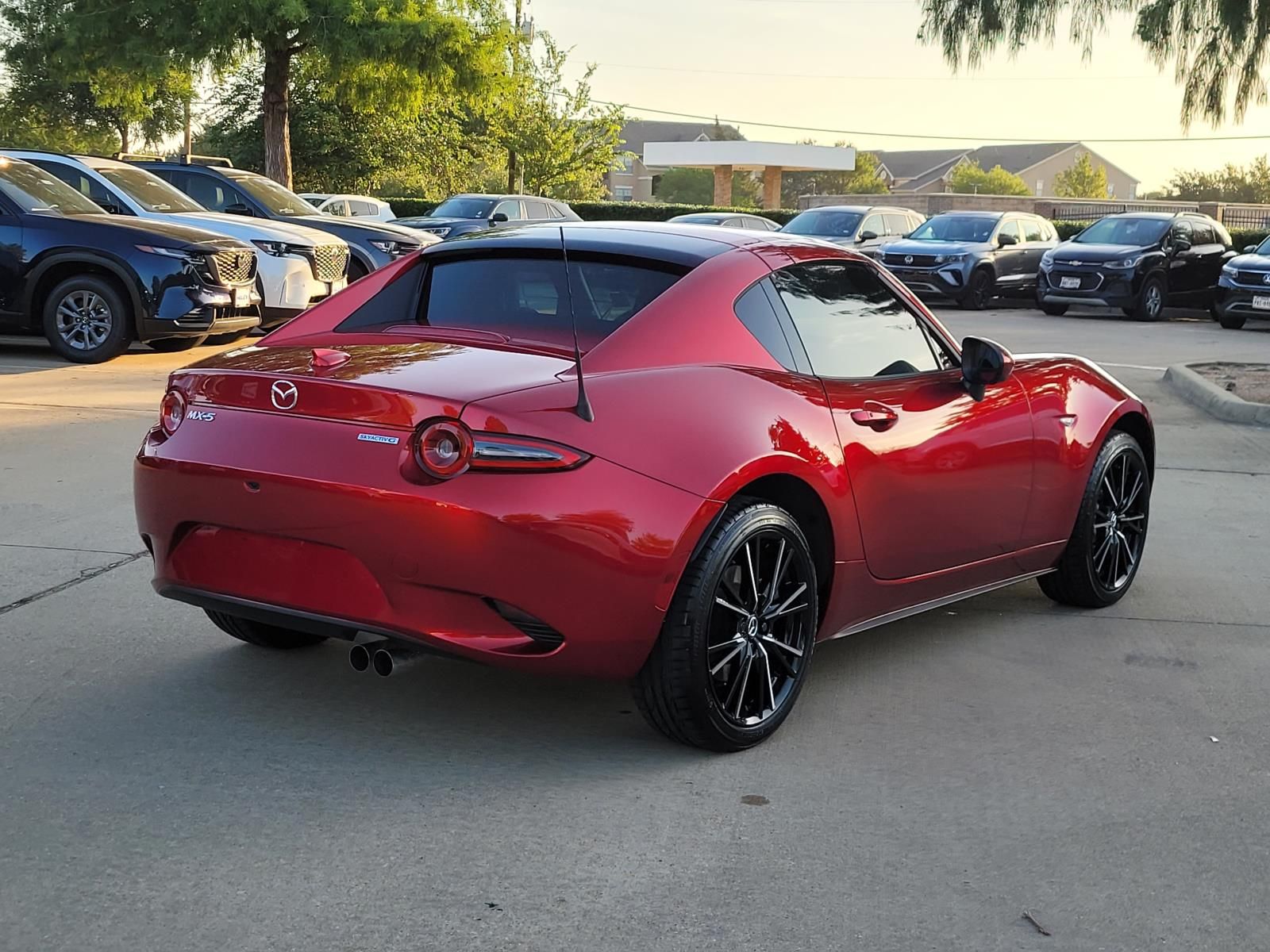 used 2025 Mazda MX-5 Miata RF car, priced at $35,900
