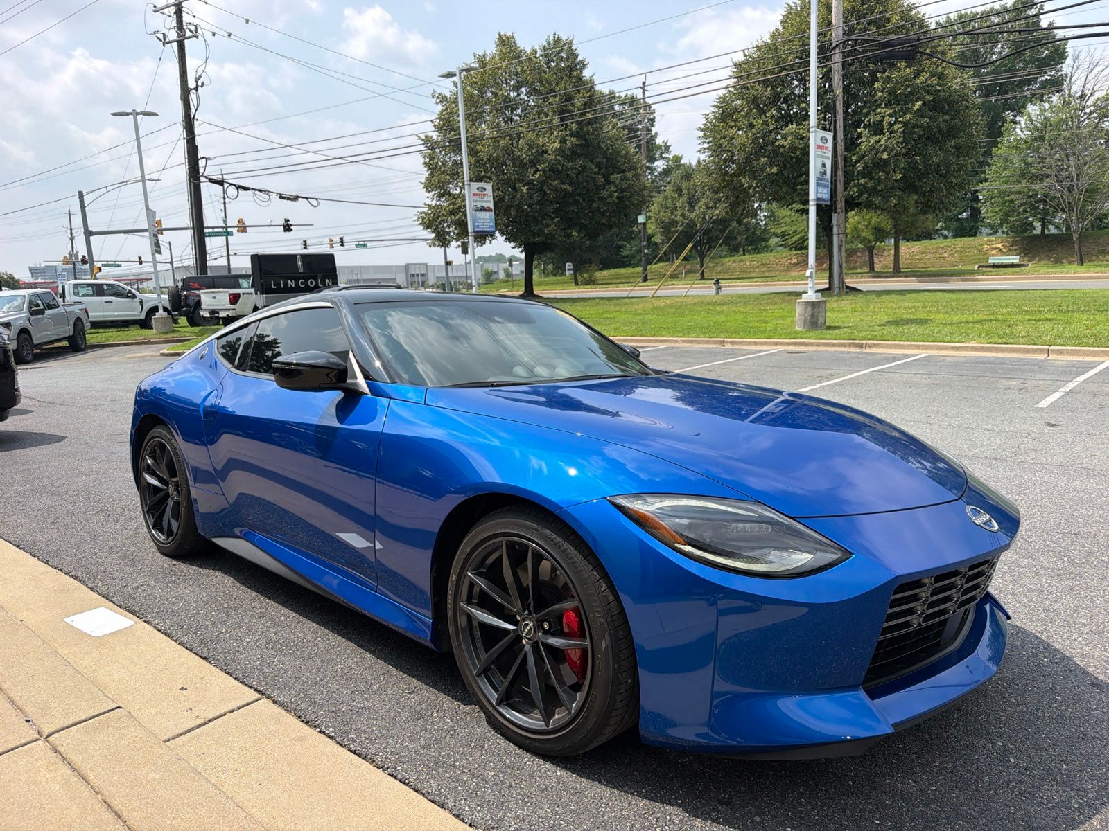 Blue Metallic 2024 Nissan Z Coupe Rear-Wheel Drive 9-Speed Automatic