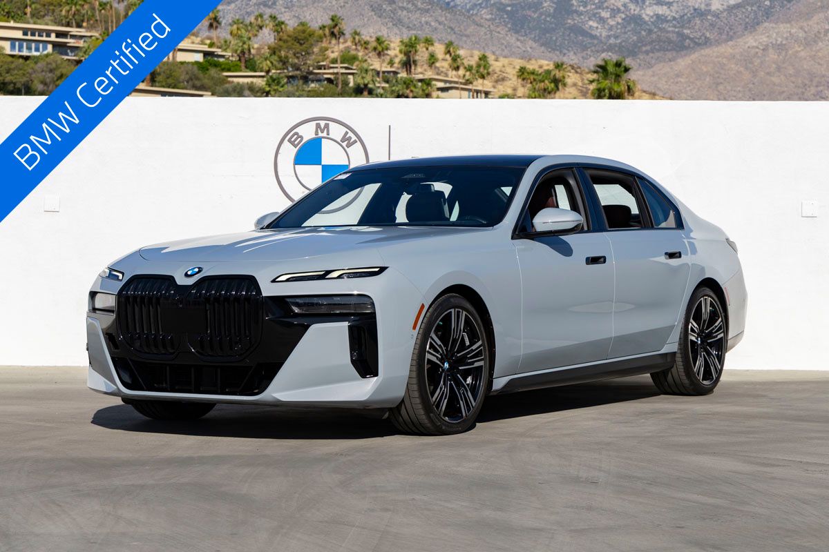 Brooklyn Gray Metallic 2023 BMW 7 Series 740i RWD Sedan Rear-Wheel Drive 8-Speed Automatic