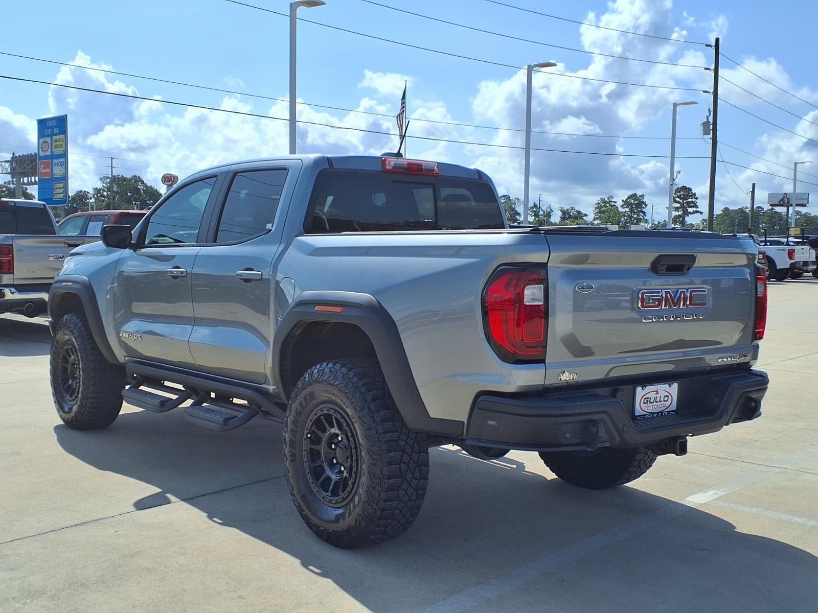 2024 GMC Canyon AT4X Silver at Classic Chevrolet Galveston