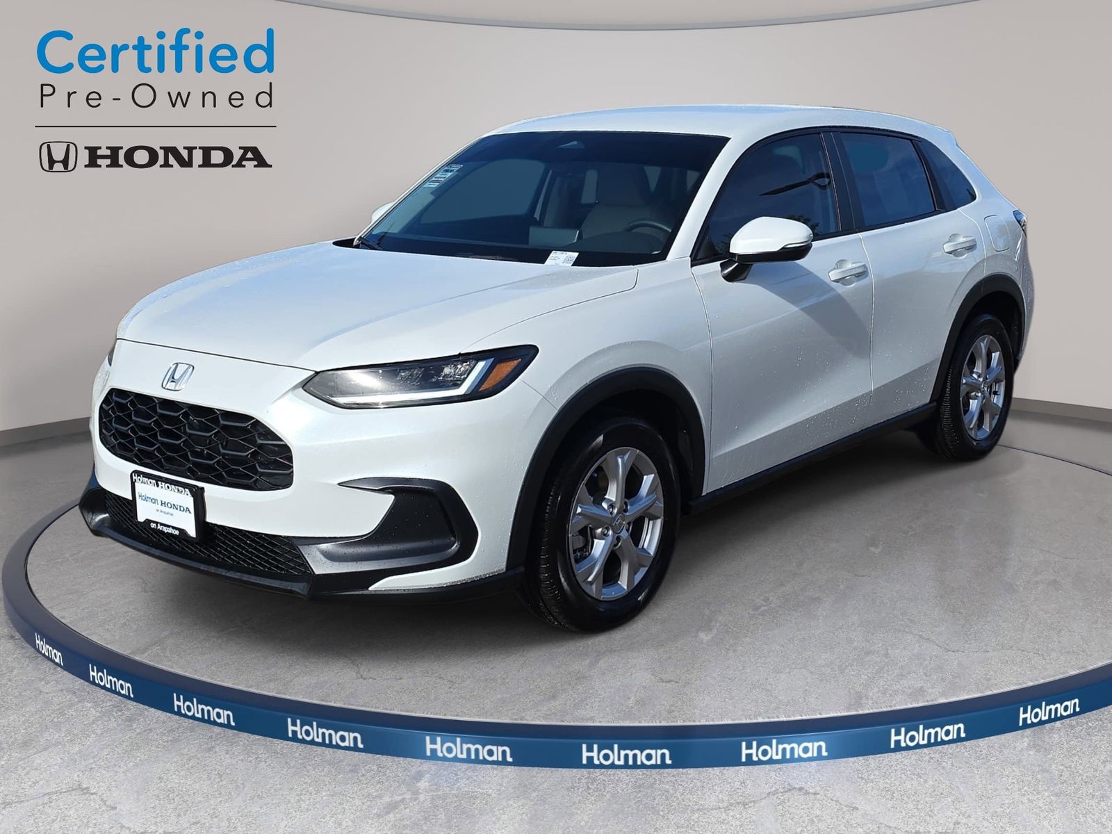 Platinum White Pearl 2025 Honda HR-V LX AWD SUV / Crossover All-Wheel Drive Continuously Variable Transmission