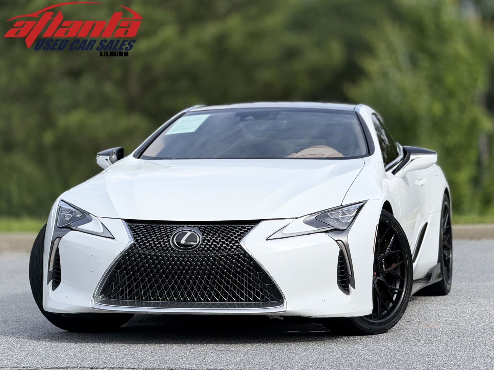 Ultra White 2018 Lexus LC 500 RWD Coupe Rear-Wheel Drive Automatic