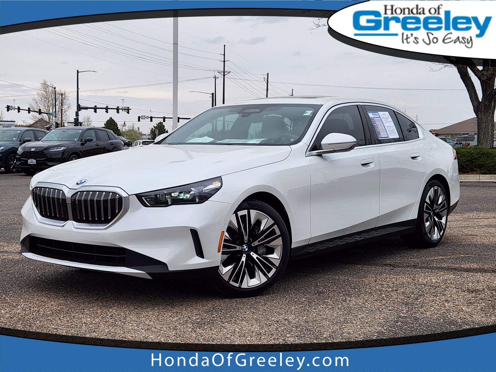 White 2026 BMW 5 Series 540i xDrive Sedan All-Wheel Drive 8-Speed Automatic