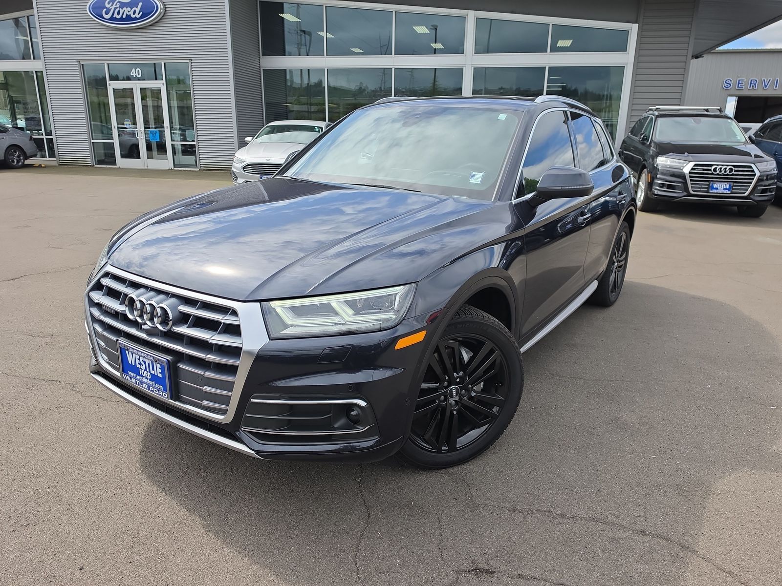 Manhattan Gray Metallic 2020 Audi Q5 quattro Prestige 45 TFSI SUV / Crossover All-Wheel Drive 7-Speed Automatic