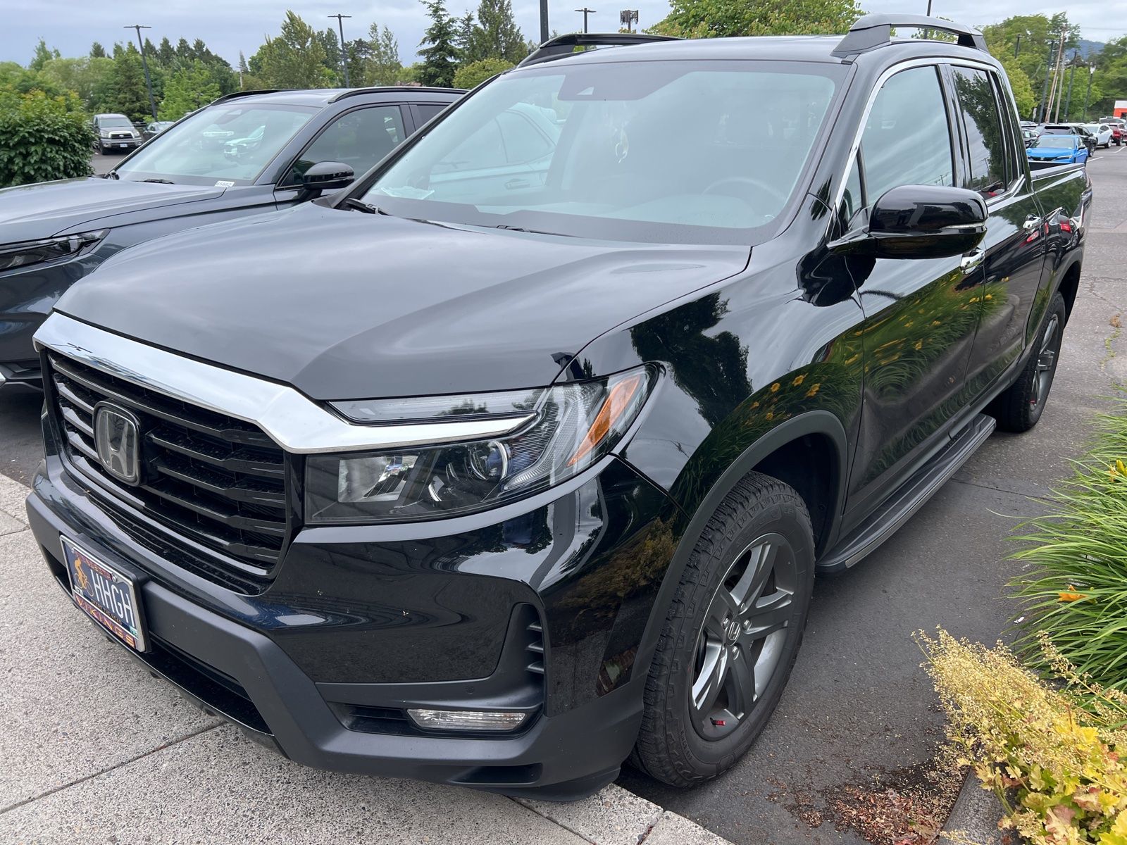 Crystal Black Pearl 2023 Honda Ridgeline RTL-E AWD Pickup Truck All-Wheel Drive 9-Speed Automatic