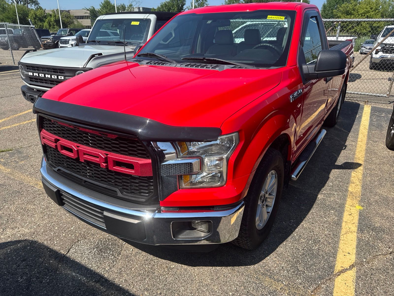 Race Red 2016 Ford F-150 Pickup Truck 4X2 6-Speed Automatic