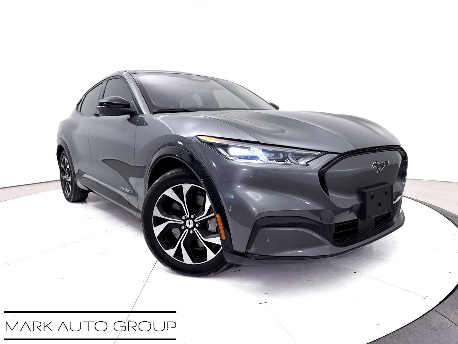 Gray Metallic 2023 Ford Mustang Mach-E Premium RWD SUV / Crossover Rear-Wheel Drive Automatic