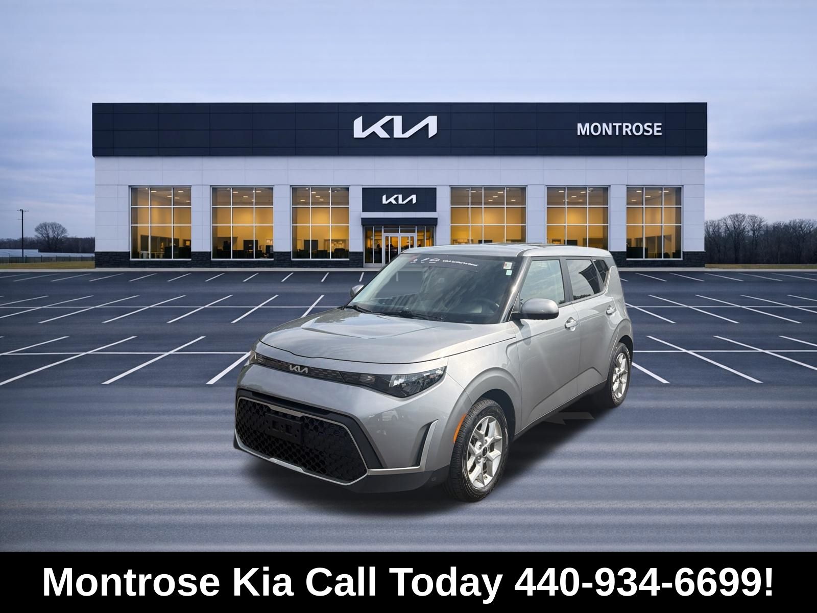 Steel Gray 2024 Kia Soul SUV / Crossover Front-Wheel Drive Continuously Variable Transmission
