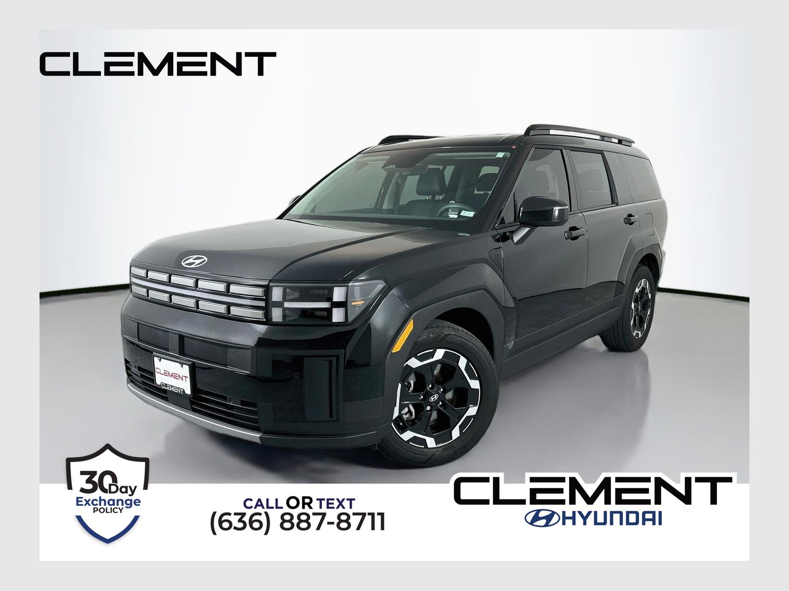 Phantom Black 2024 Hyundai Santa Fe SUV / Crossover Front-Wheel Drive Automatic