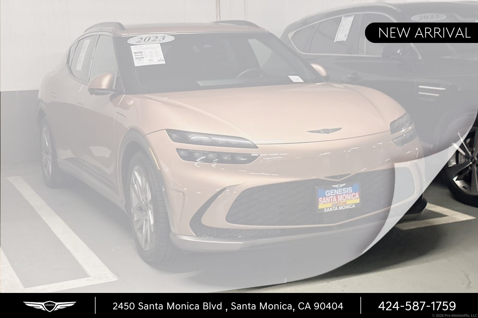 Red (Atacama Copper) 2023 Genesis GV60 Advanced AWD SUV / Crossover All-Wheel Drive 1-Speed Automatic