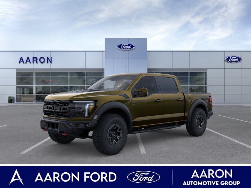 Green 2025 Ford F-150 Pickup Truck Four-Wheel Drive Automatic